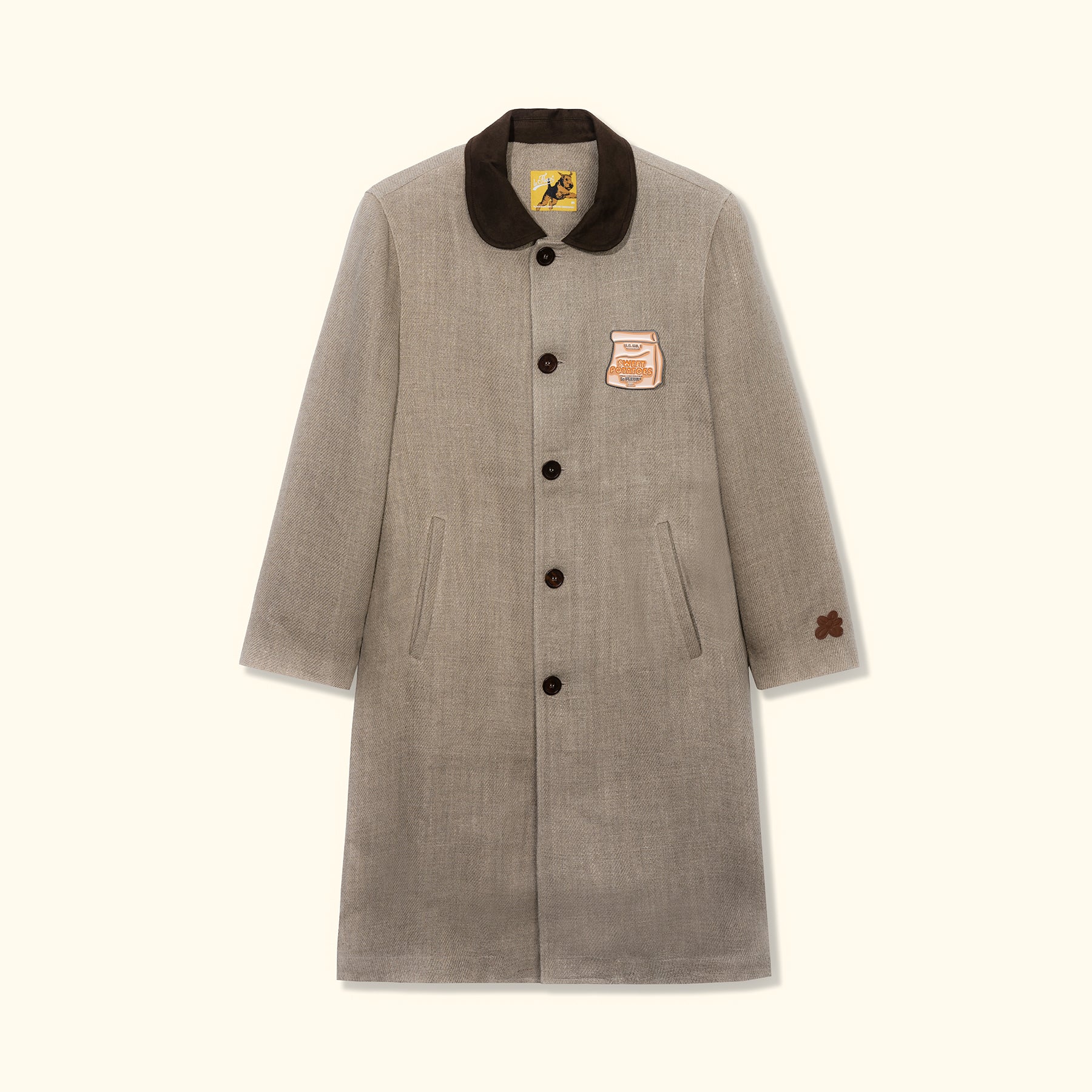 Burlap Overcoat – GOLF le FLEUR*
