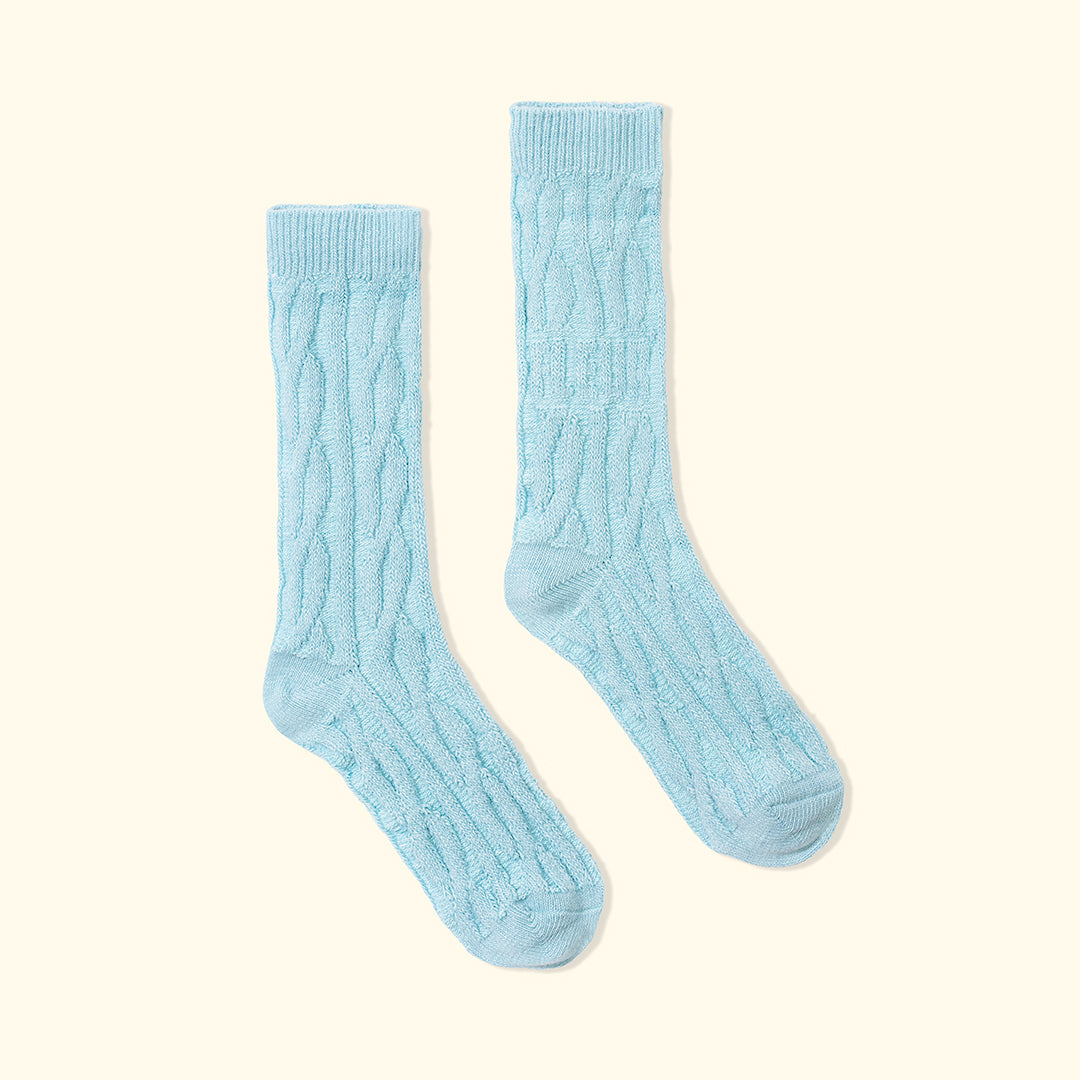 Cable Knit Socks