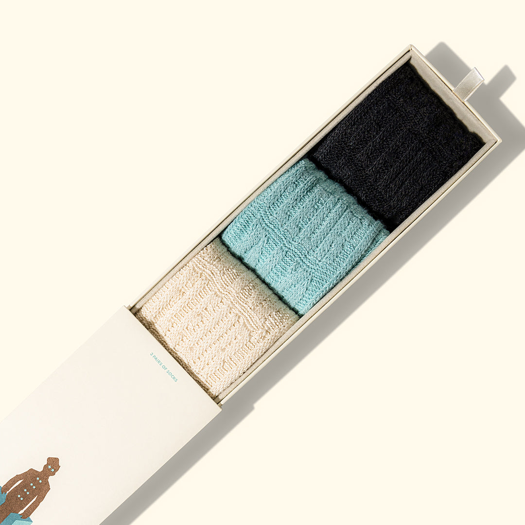 Cable Knit Socks