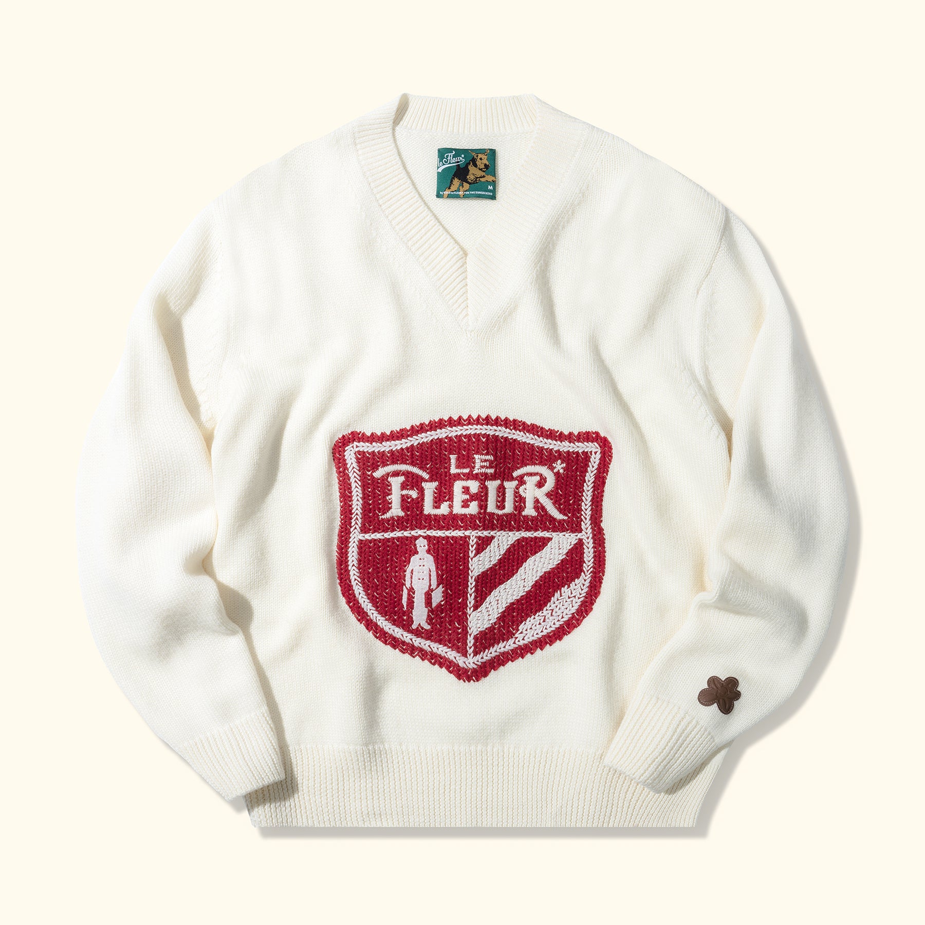 Crest Sweater Cream – GOLF le FLEUR*