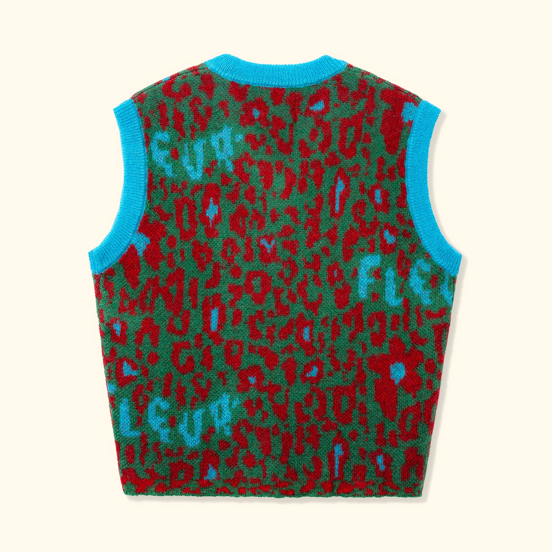 Fleur Camo Sweater Vest RGB