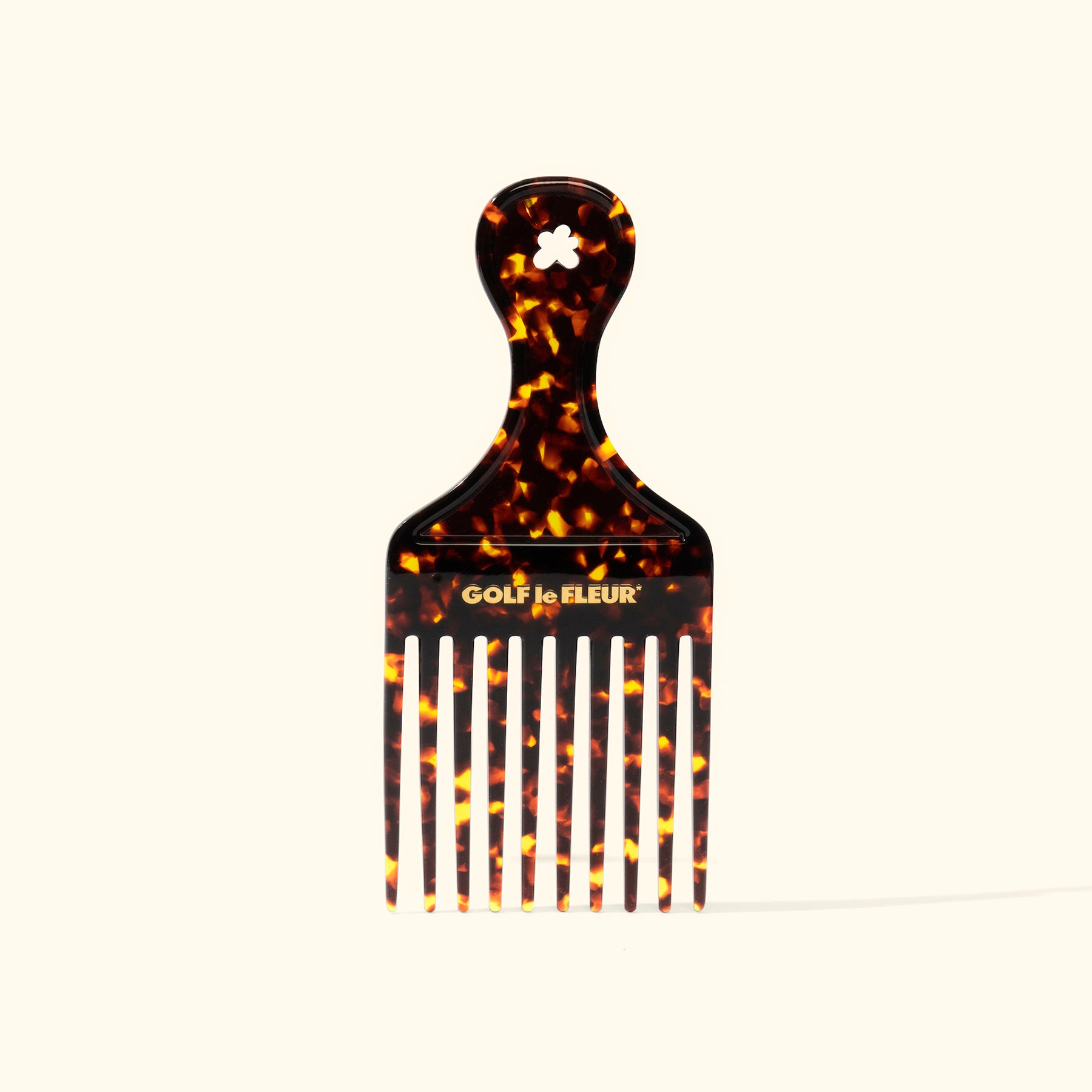 Hair Pick Tortoise