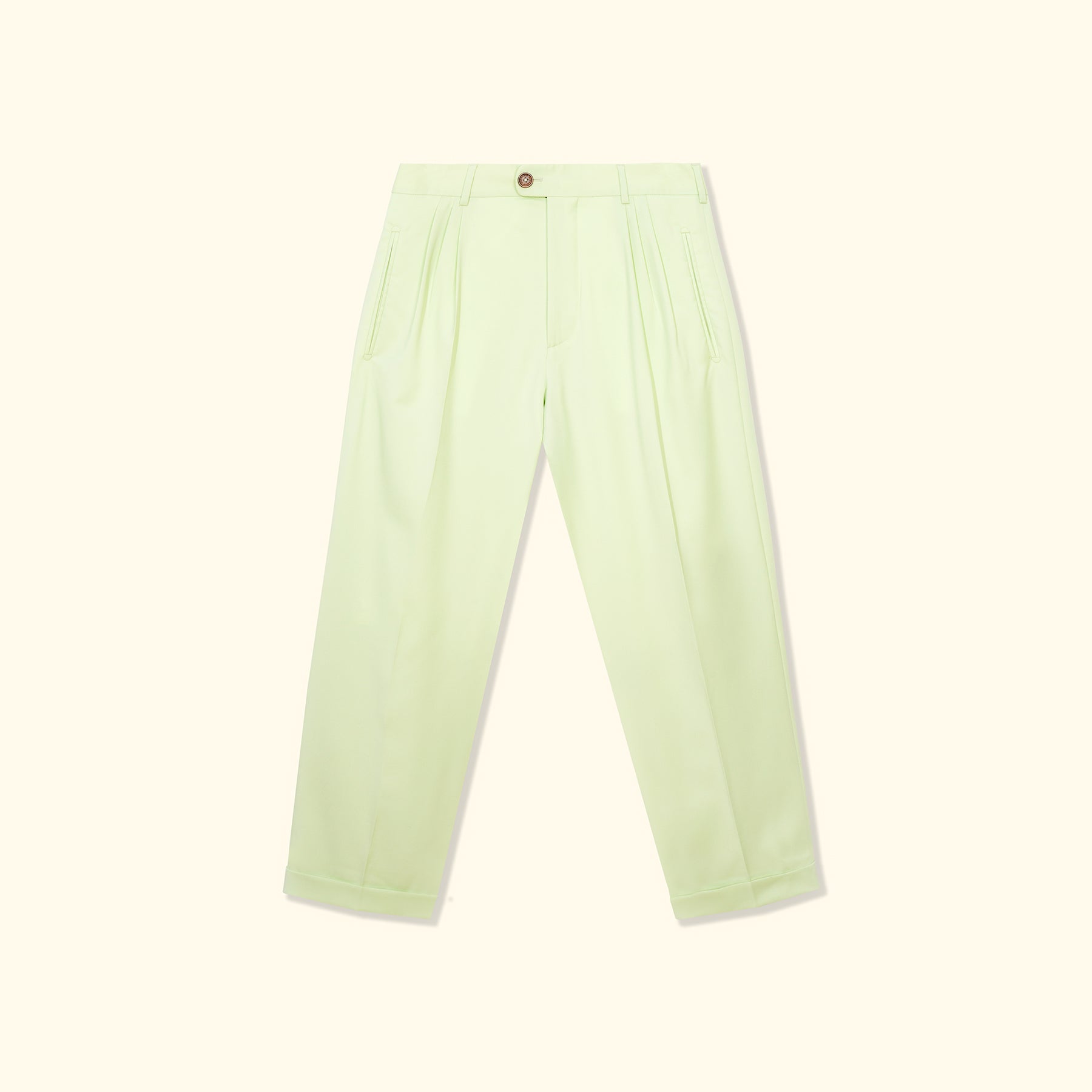 Double Pleated Trousers Mint