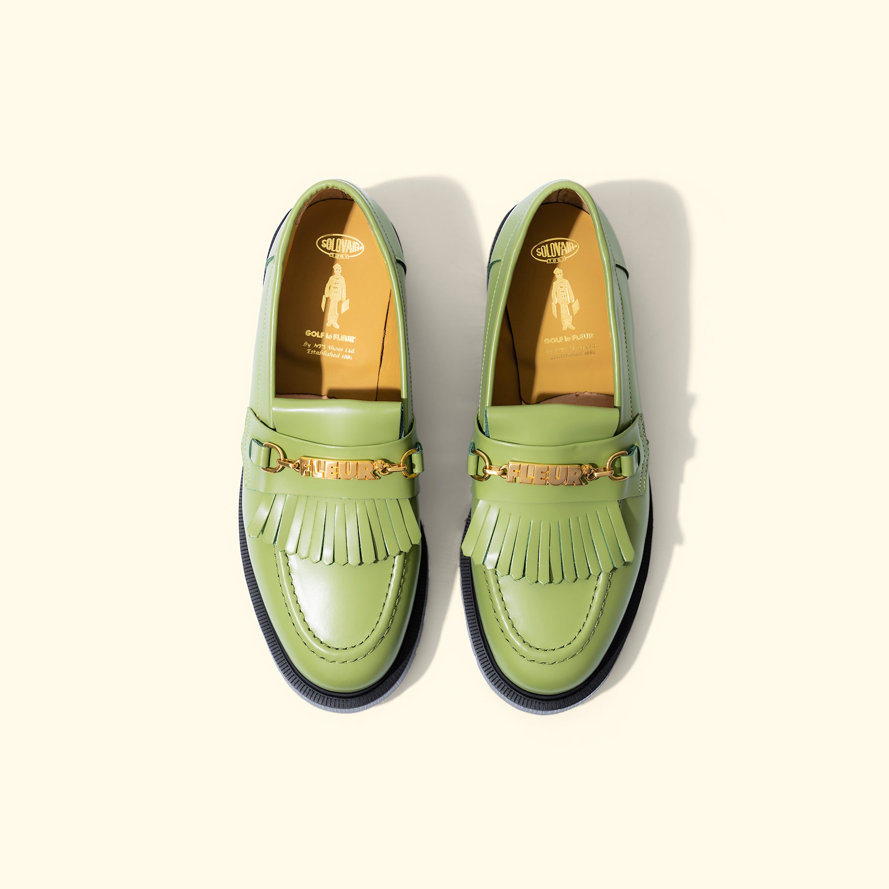 Chain Loafers Green