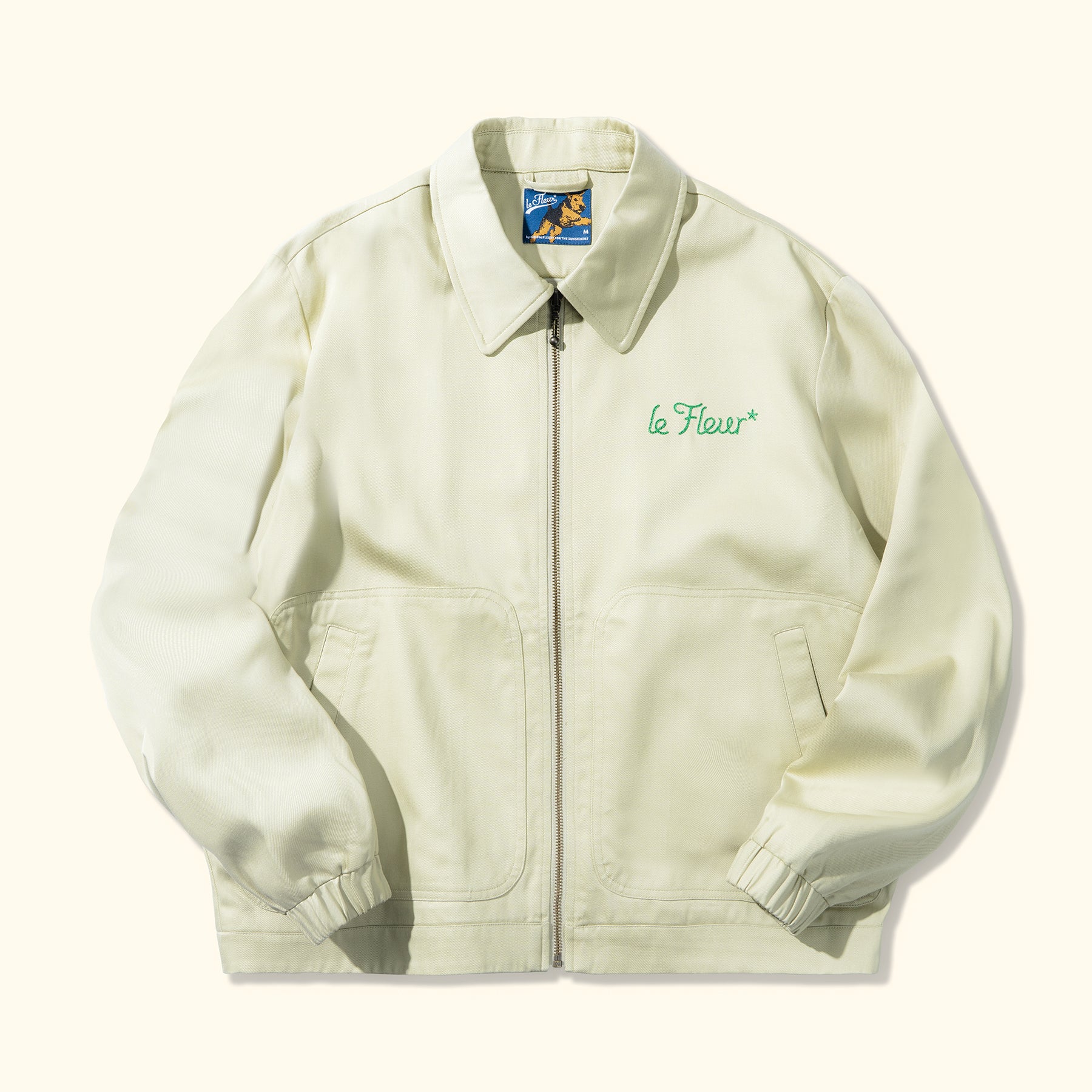 ジャケット・アウター Golf Wang Le Fleur Jacket Varsity Darryl Jacket Cream – GOLF le FLEUR*