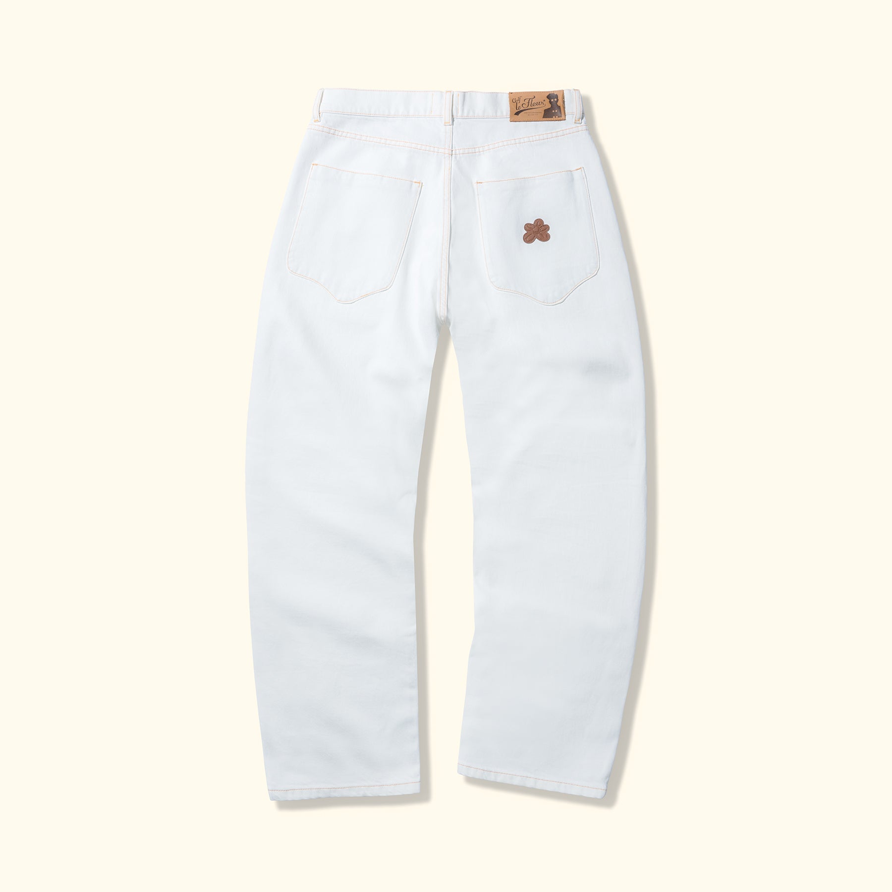 Wavy Pocket Jeans Light Wash