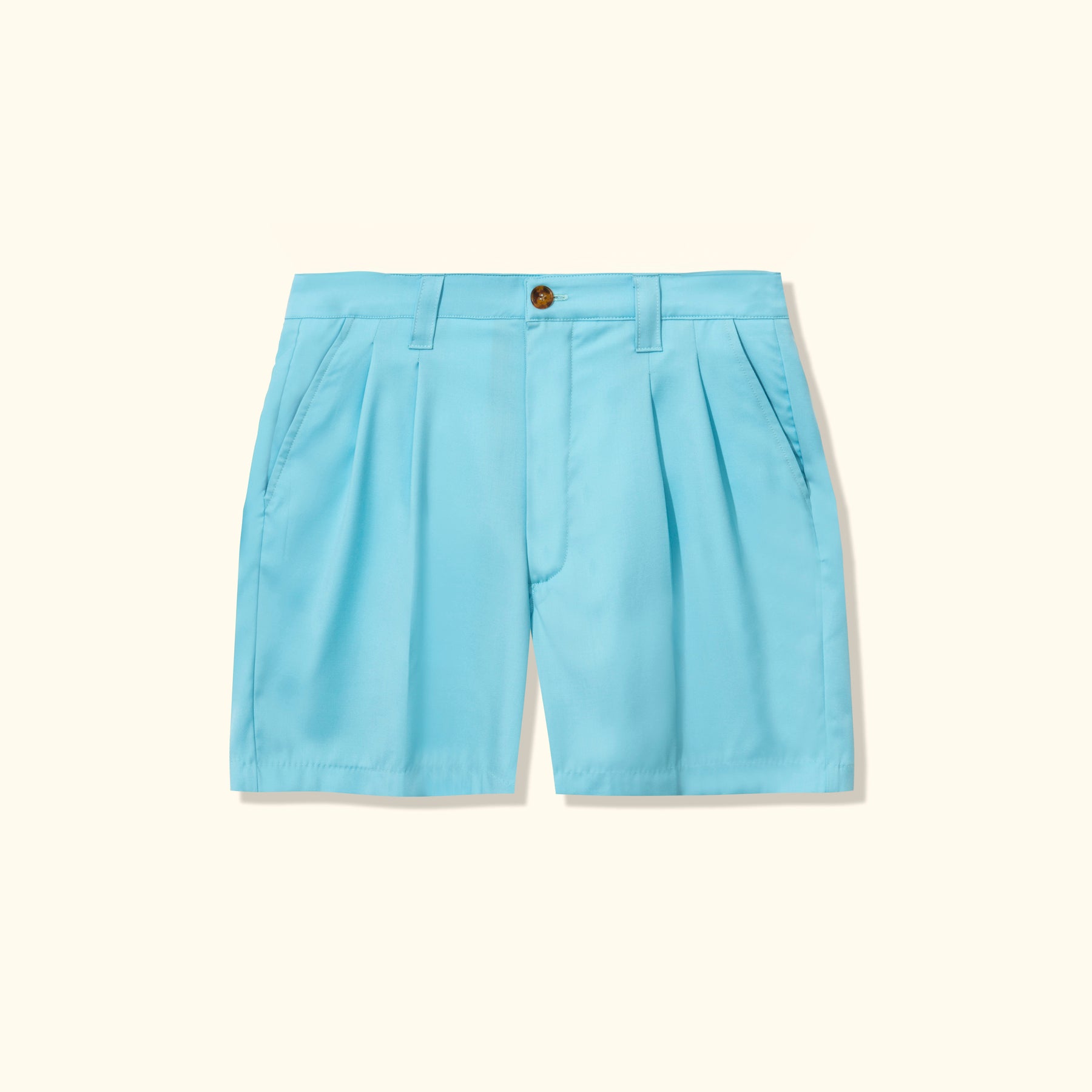 Wavy Pocket Shorts Blue
