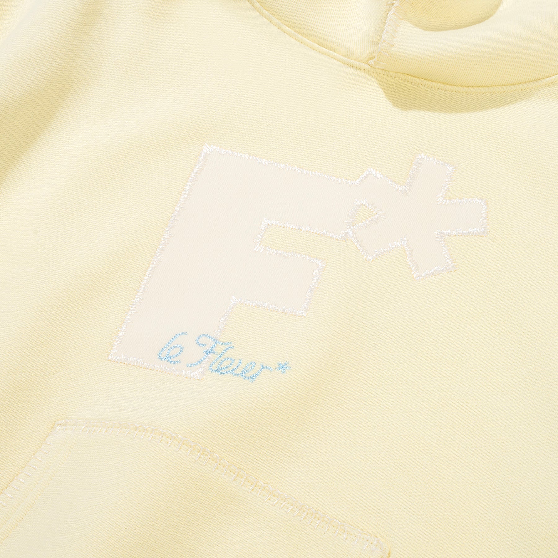 Athletic Hoodie Cream