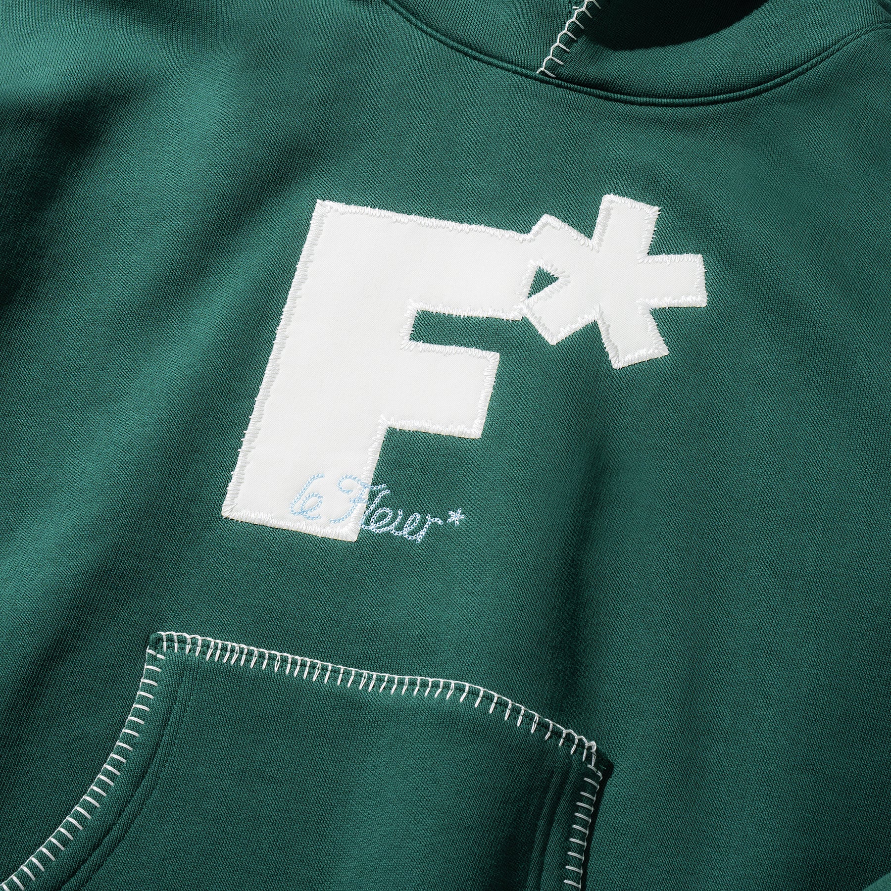 Athletic Hoodie Green