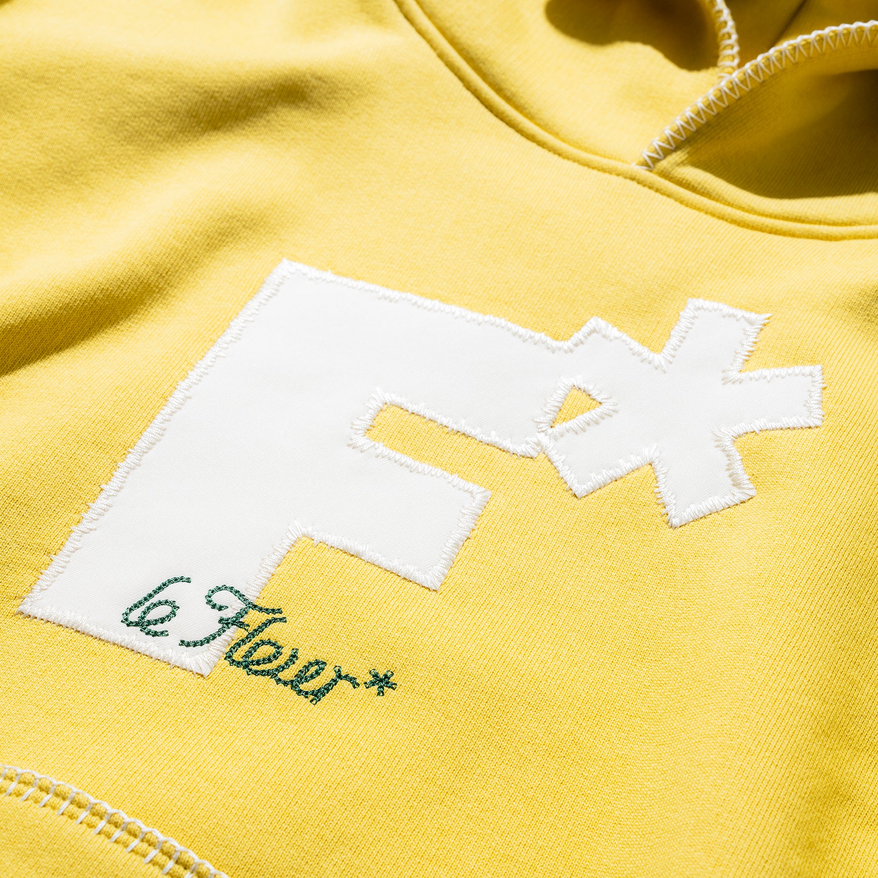 Athletic Hoodie Yellow