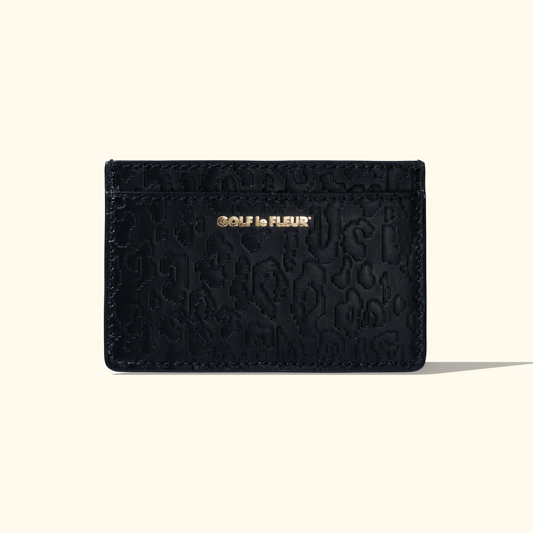 Fleur Camo Cardholder Black