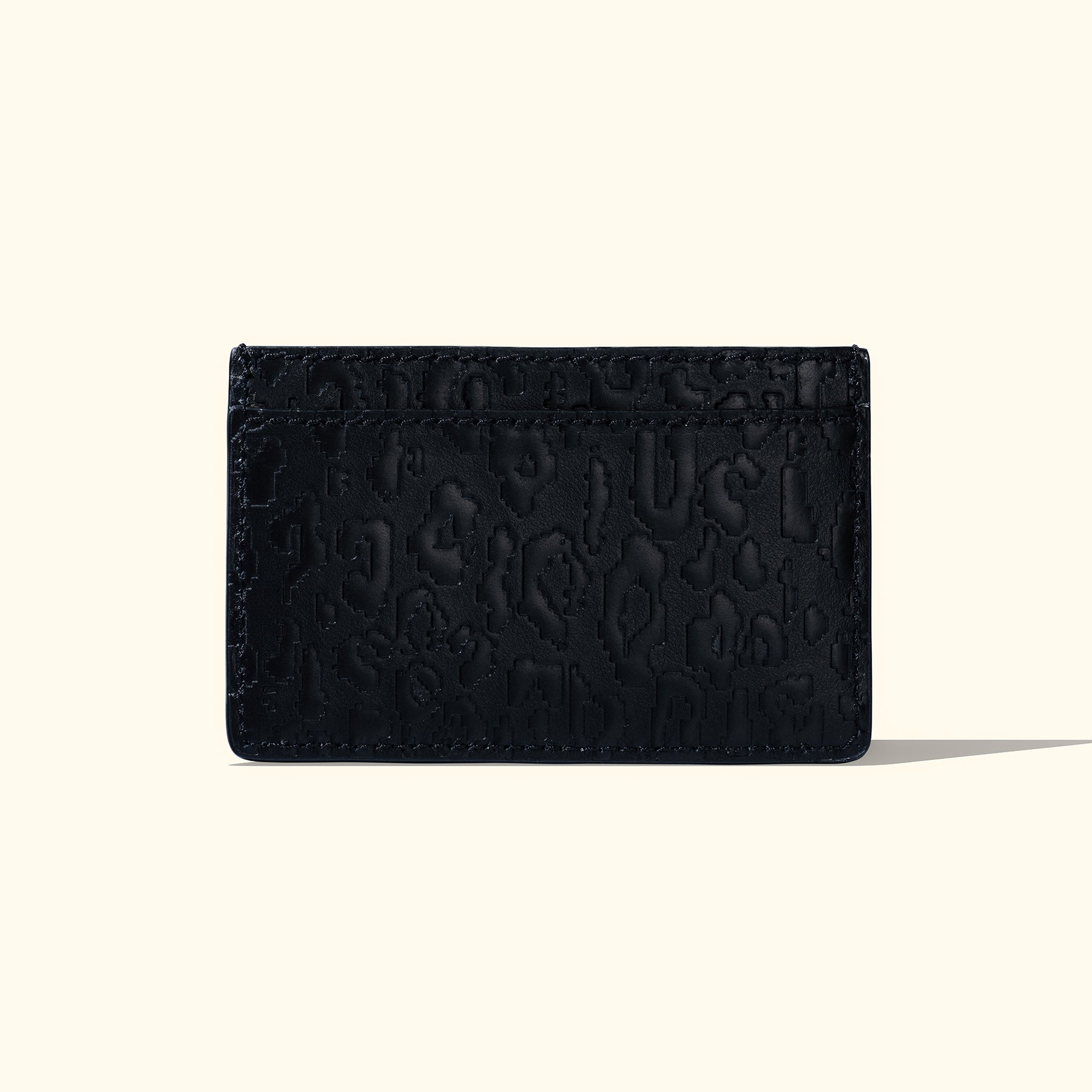 Fleur Camo Cardholder Black