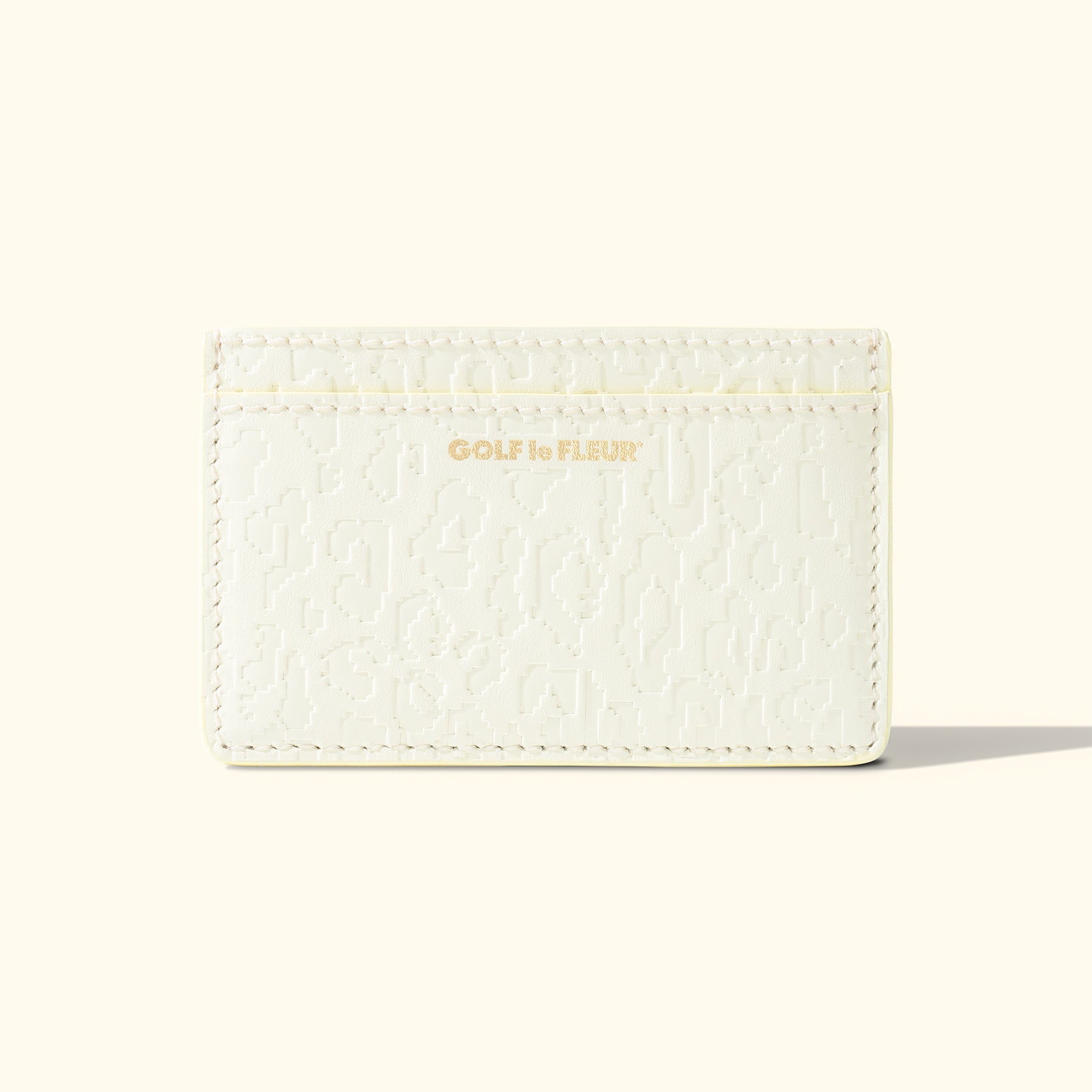 Fleur Camo Cardholder Cream