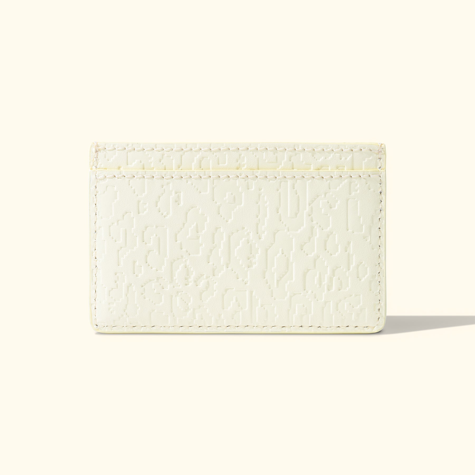 Fleur Camo Cardholder Cream