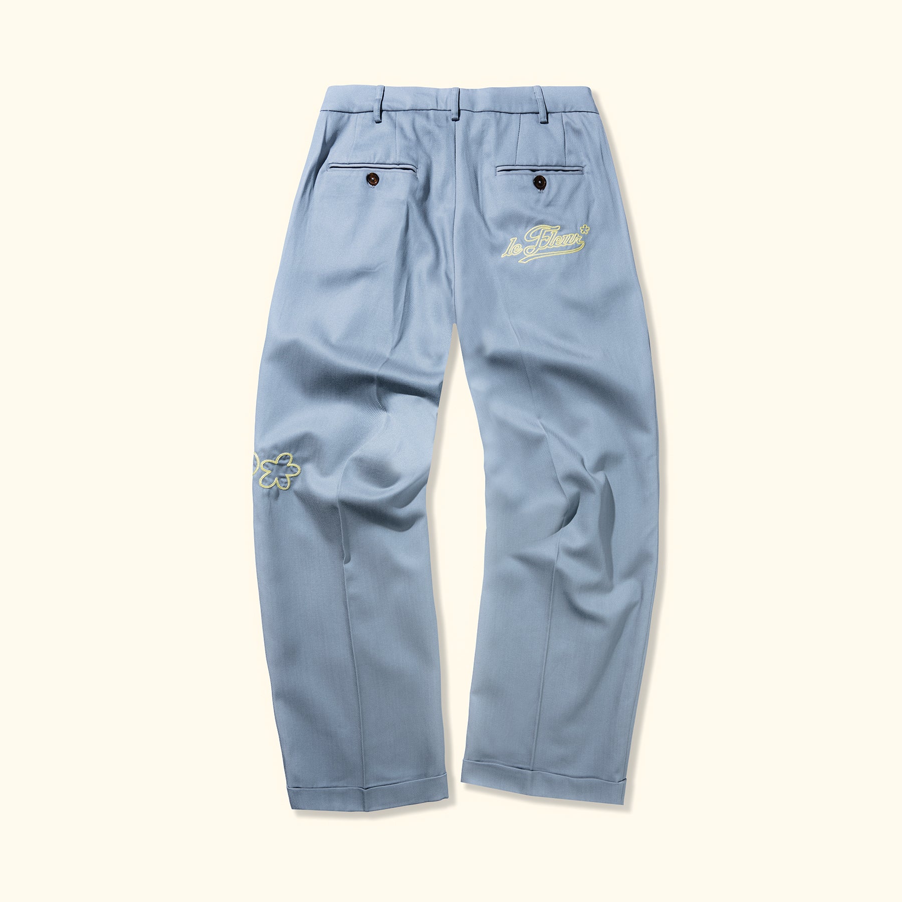 Chainstitch Trousers Blue