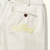 Chainstitch Trousers Cream