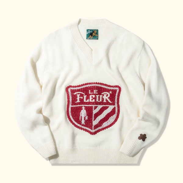 Crest Sweater Cream – GOLF le FLEUR*
