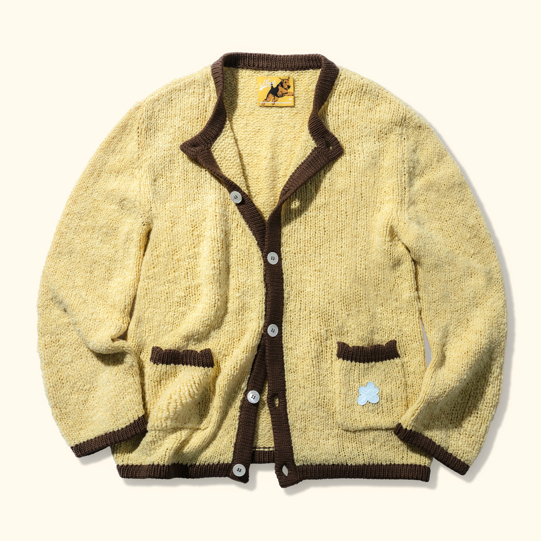 Crewneck Cardigan Honey
