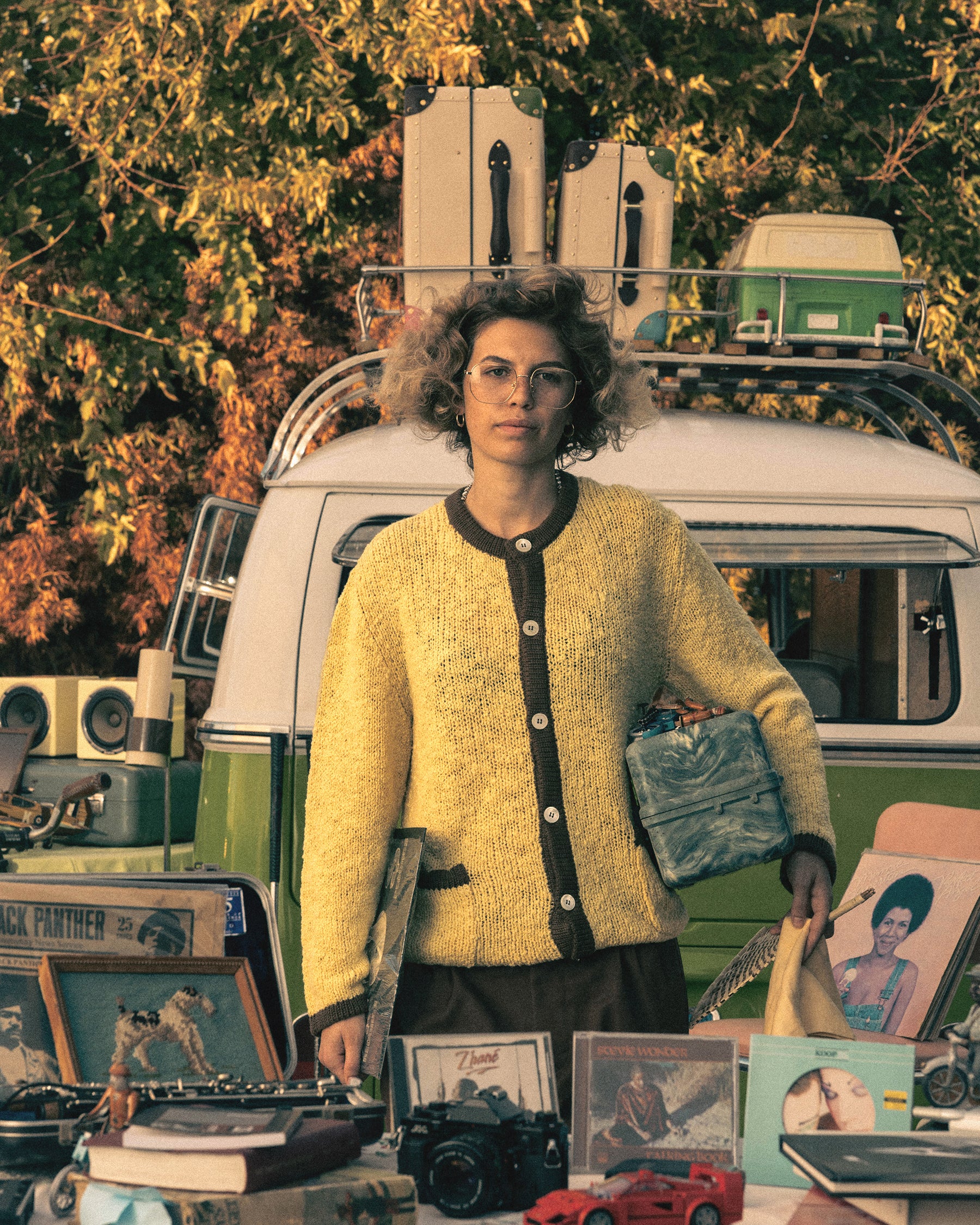 Crewneck Cardigan Honey – GOLF le FLEUR*