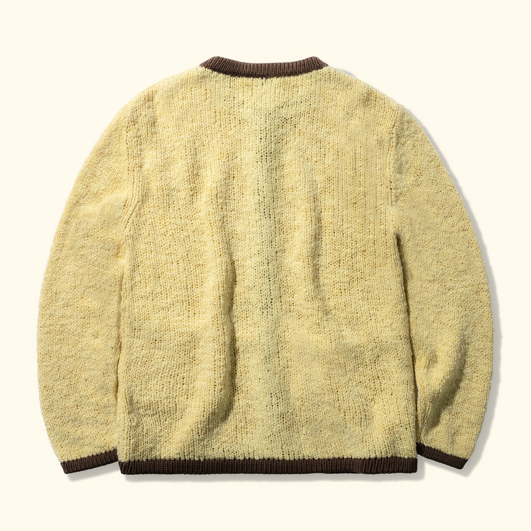 Crewneck Cardigan Honey