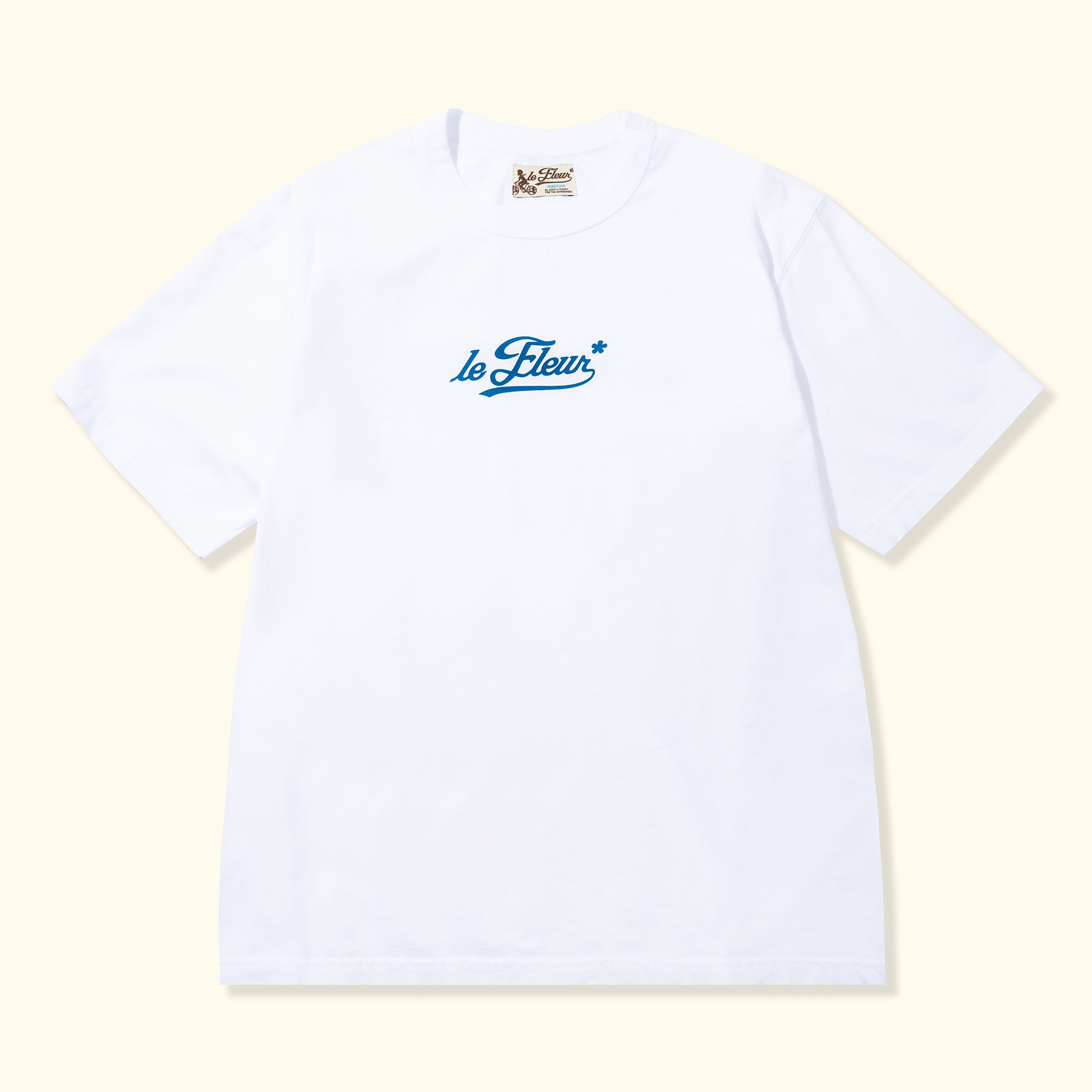 Cursive Logo T-Shirt Navy — image 1 of 3