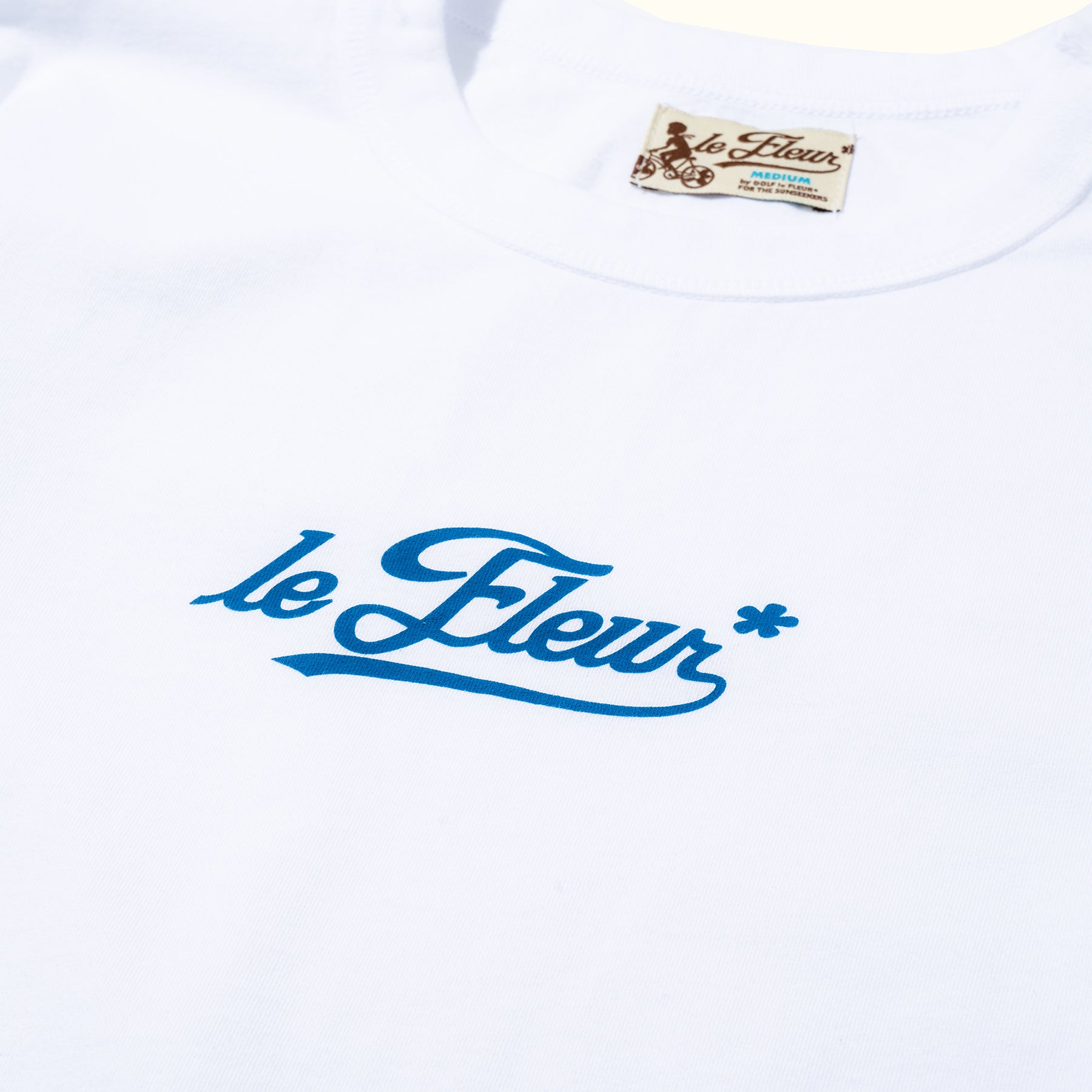 Cursive Logo T-Shirt Navy — image 2 of 3