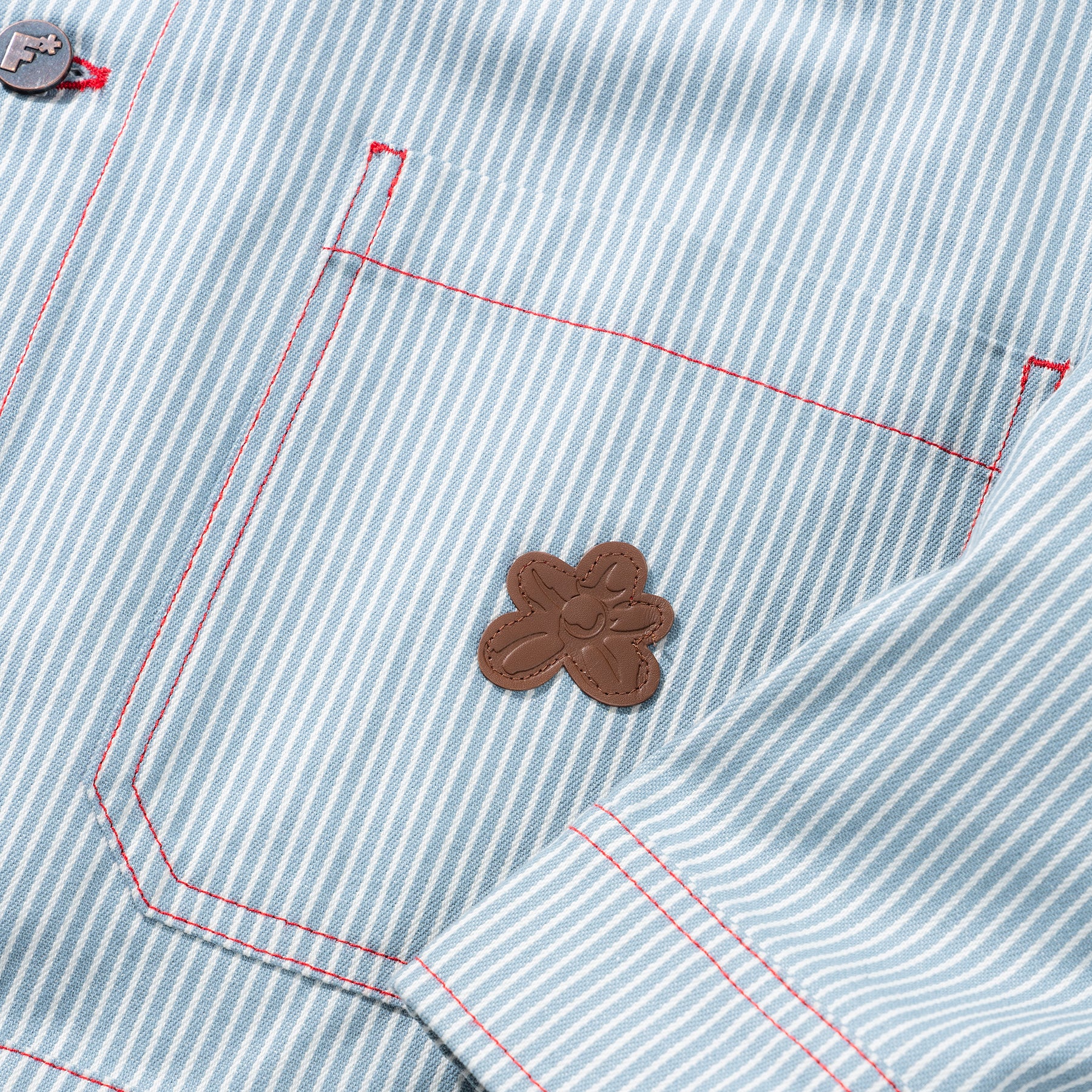 Darryl Chore Jacket Hickory Stripe