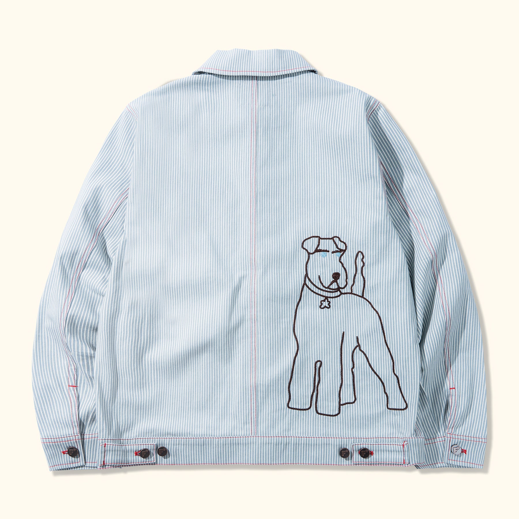 Darryl Chore Jacket Hickory Stripe