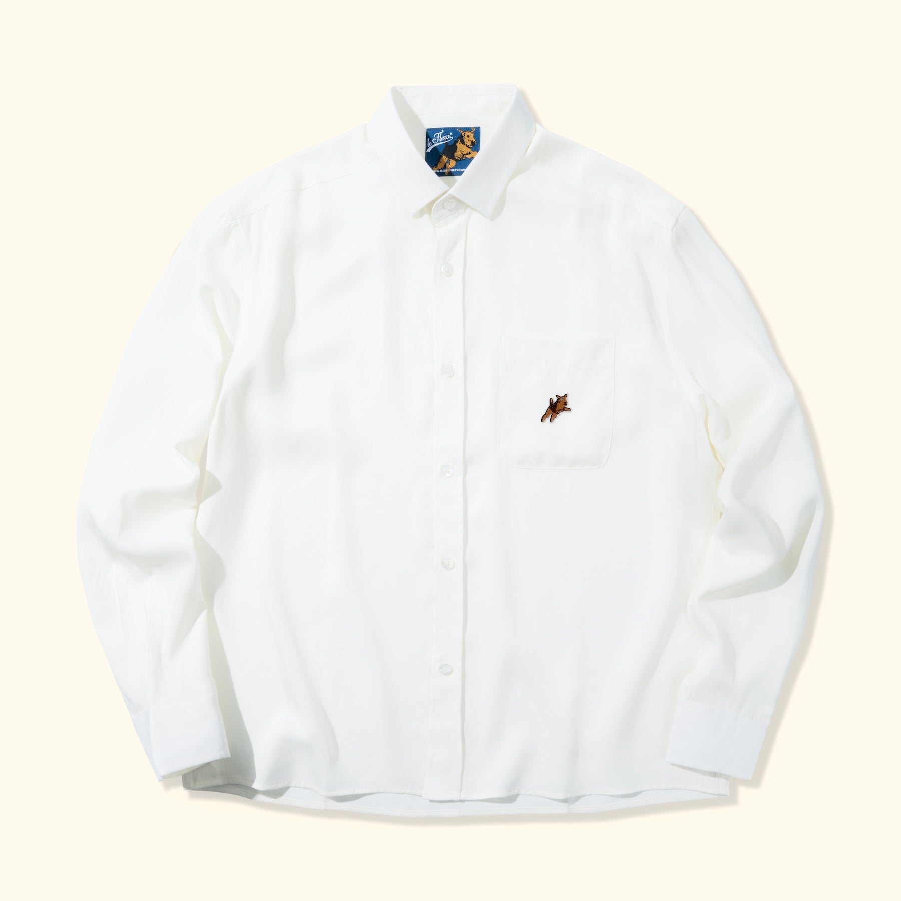 Darryl Collared Shirt Cream