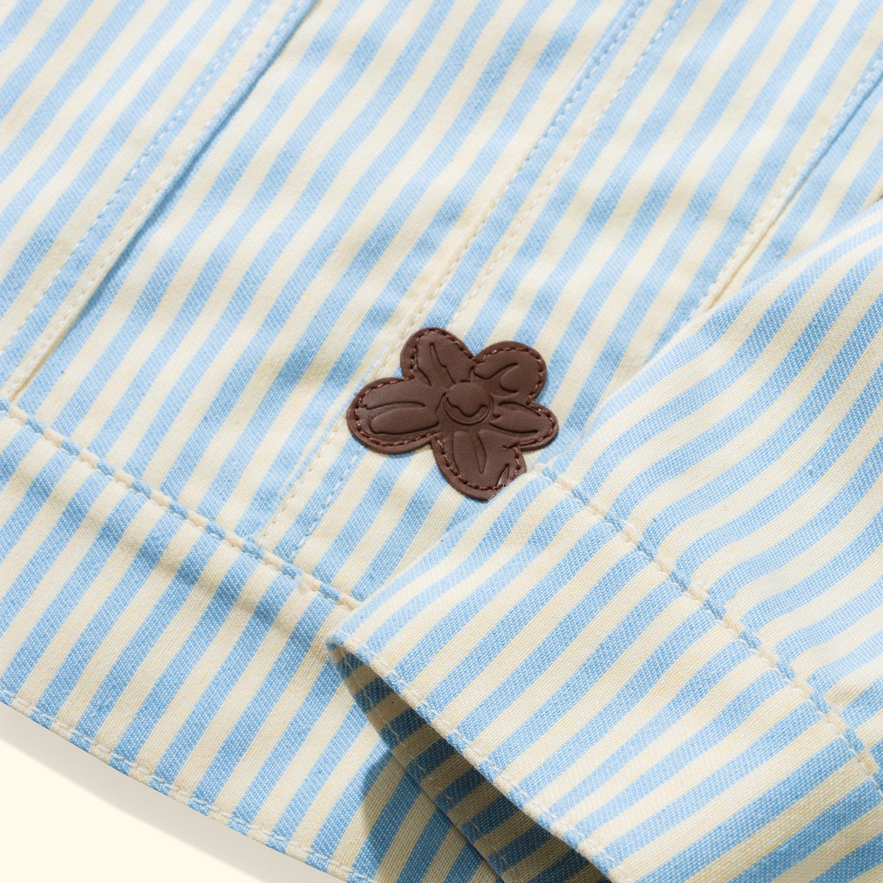 Denim Jacket Hickory Stripe