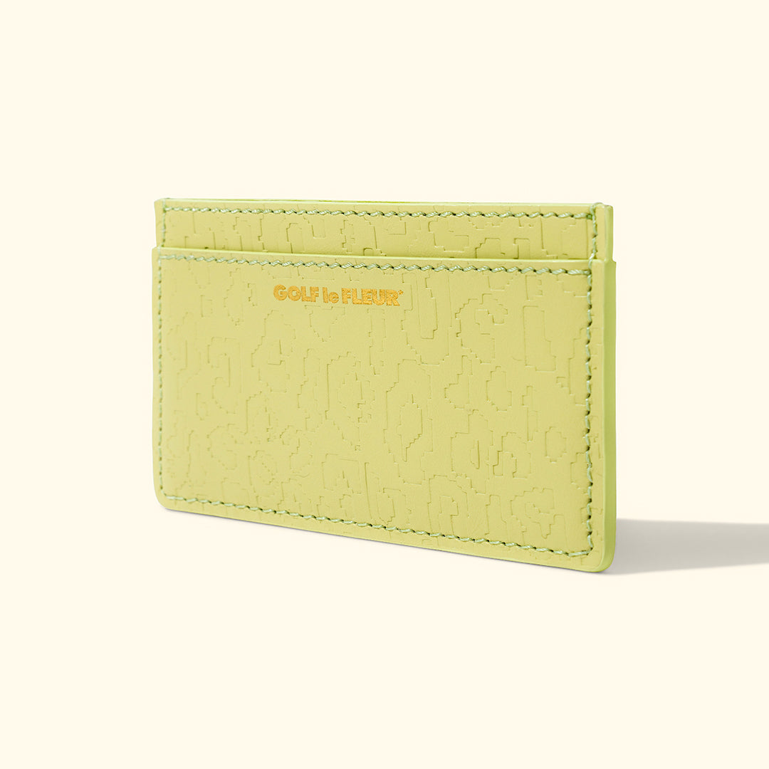 【MINT】MONTBLANC レター＆ポストカードホルダー111464 Fleur Camo Cardholder Mint – GOLF le FLEUR*