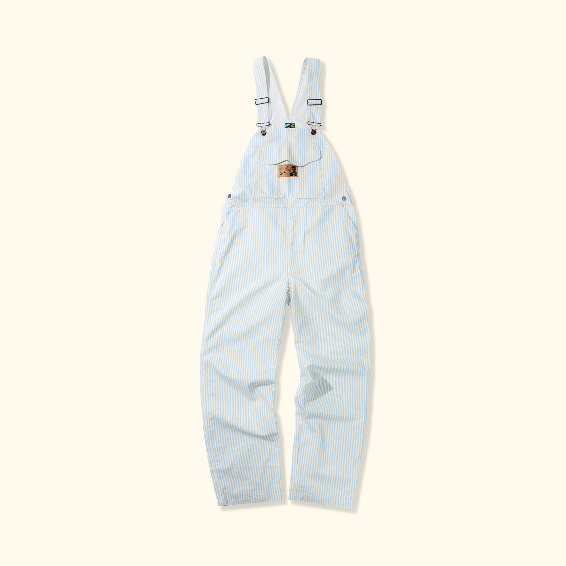 Denim Overalls Hickory Stripe