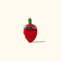Felt Strawberry Pin