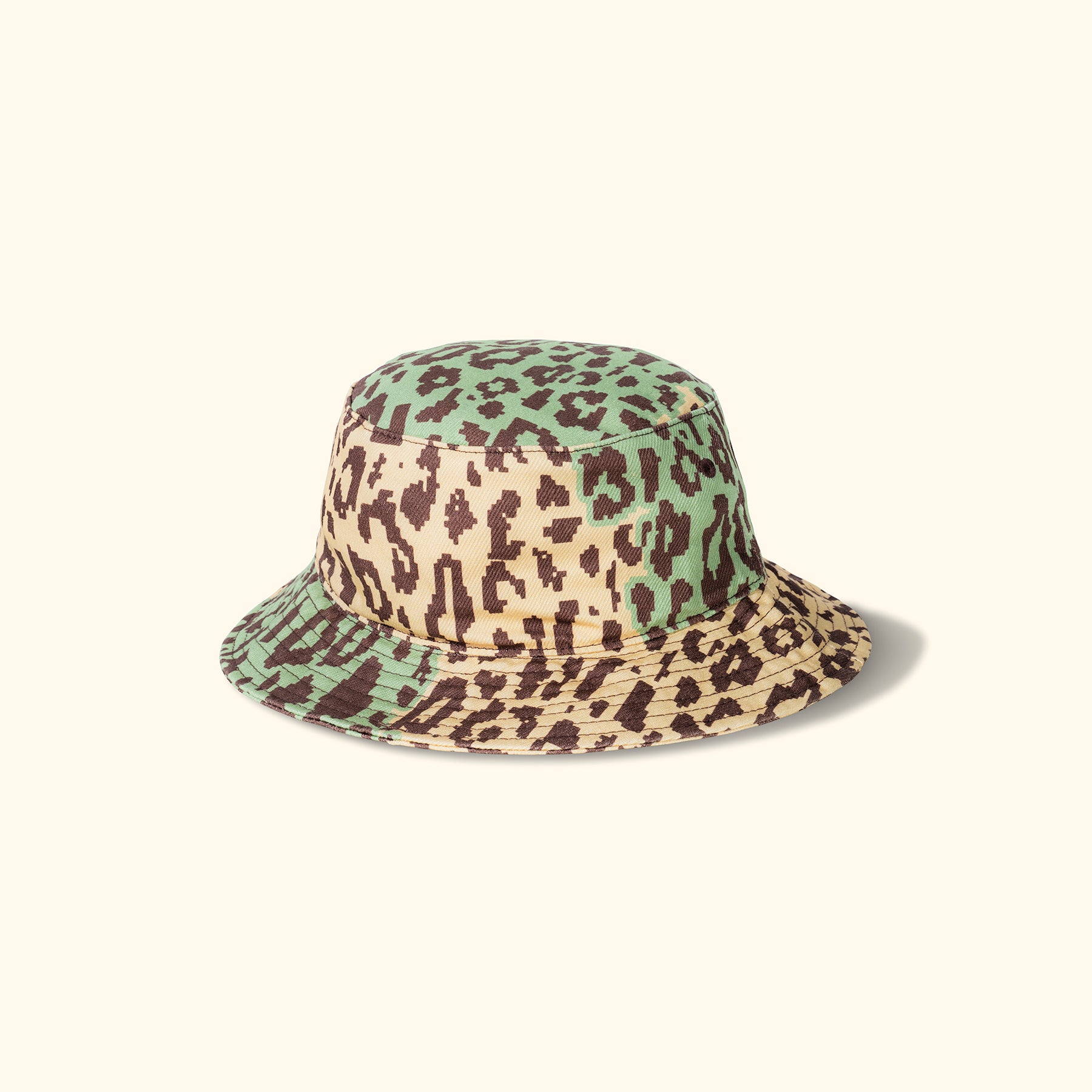 Fleur Camo Bucket Hat Cream