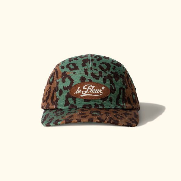 帽子 fleur store FLEUR-CAMO-CAMP-HAT-BRN-