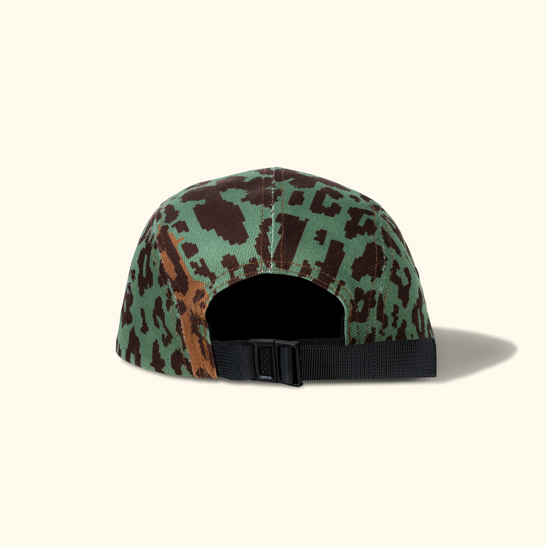 Fleur Camo Camp Hat Brown