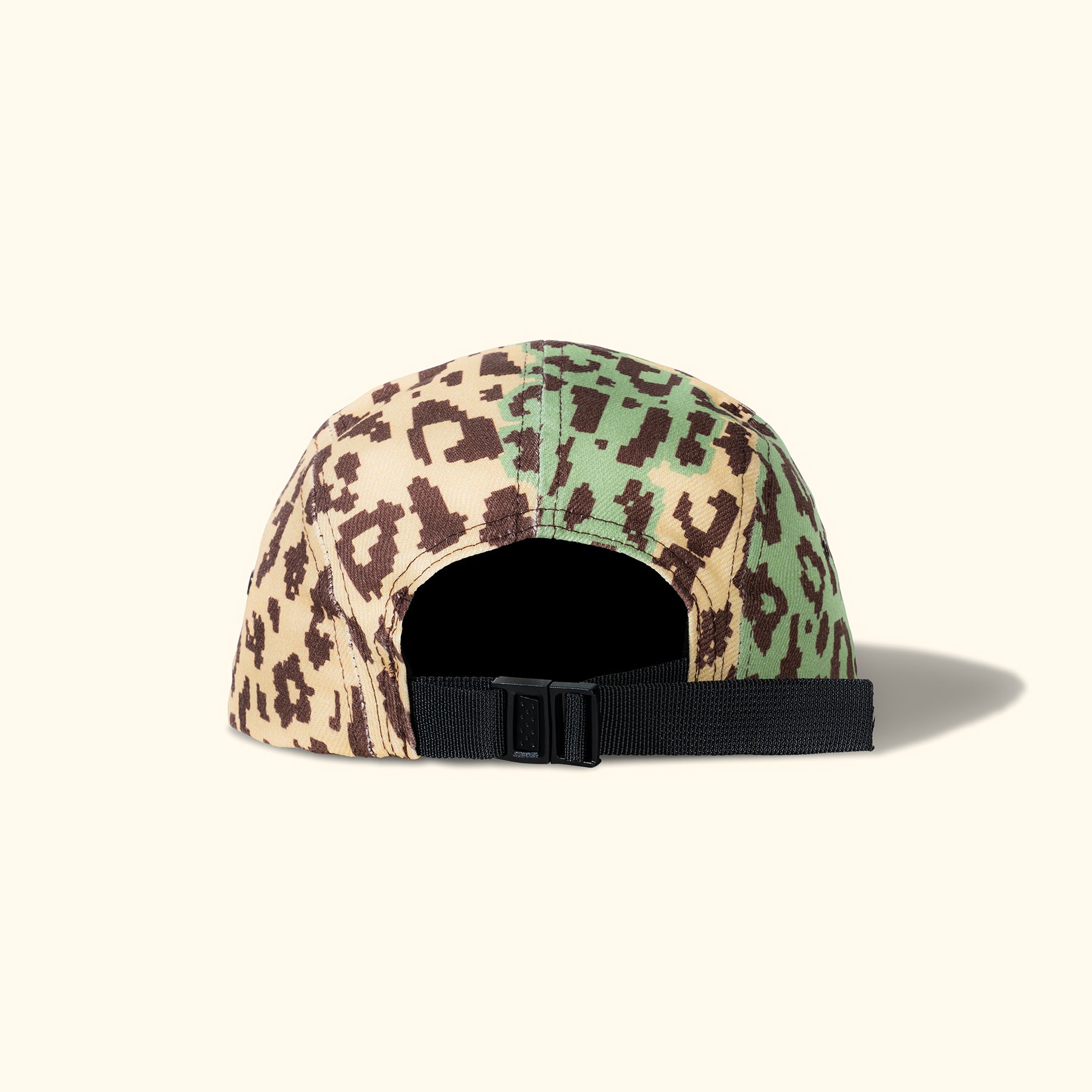 Fleur Camo Camp Hat Cream