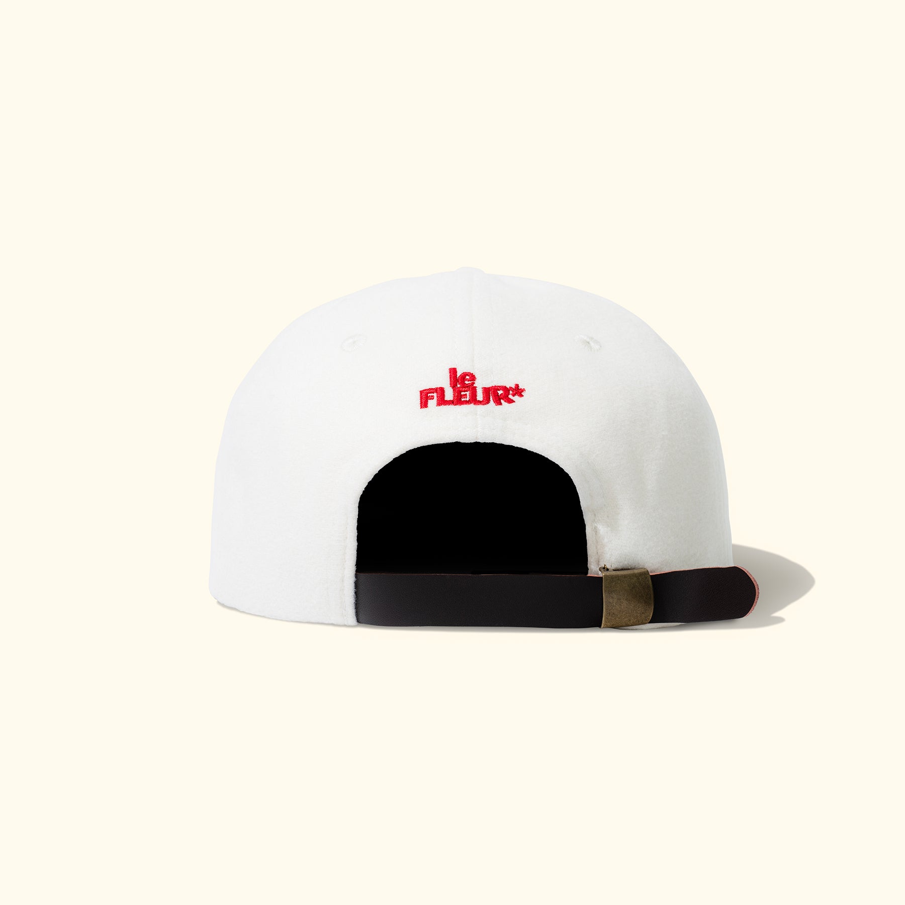 Fleur Patch 5 Panel Hat Cream — image 3 of 3
