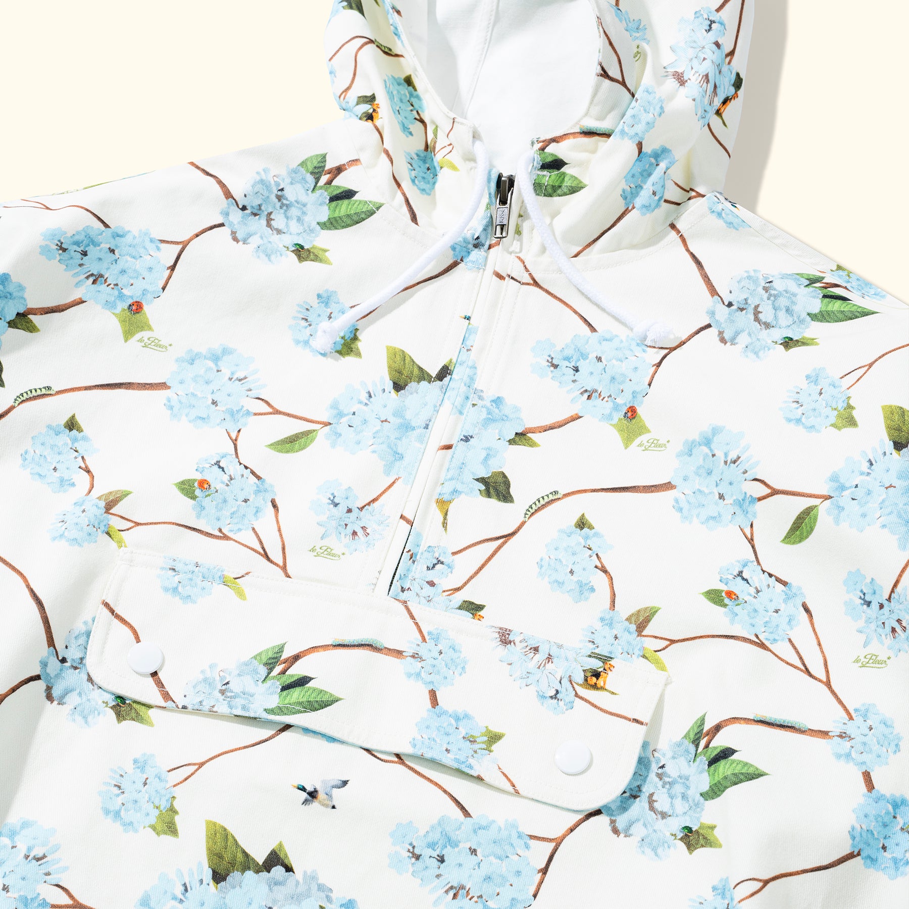 Floral Critter Anorak