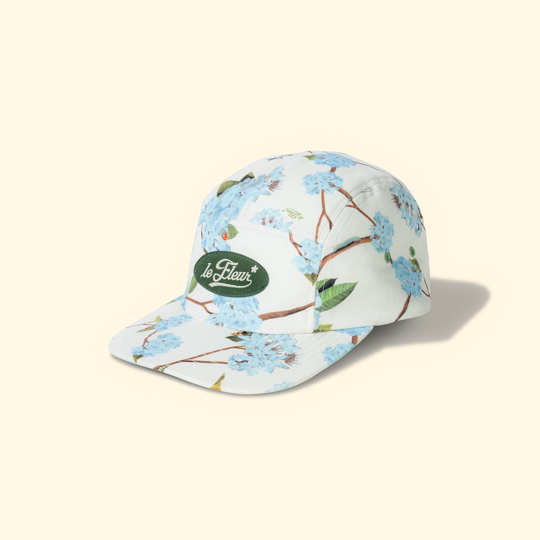 Floral Critter Camp Hat