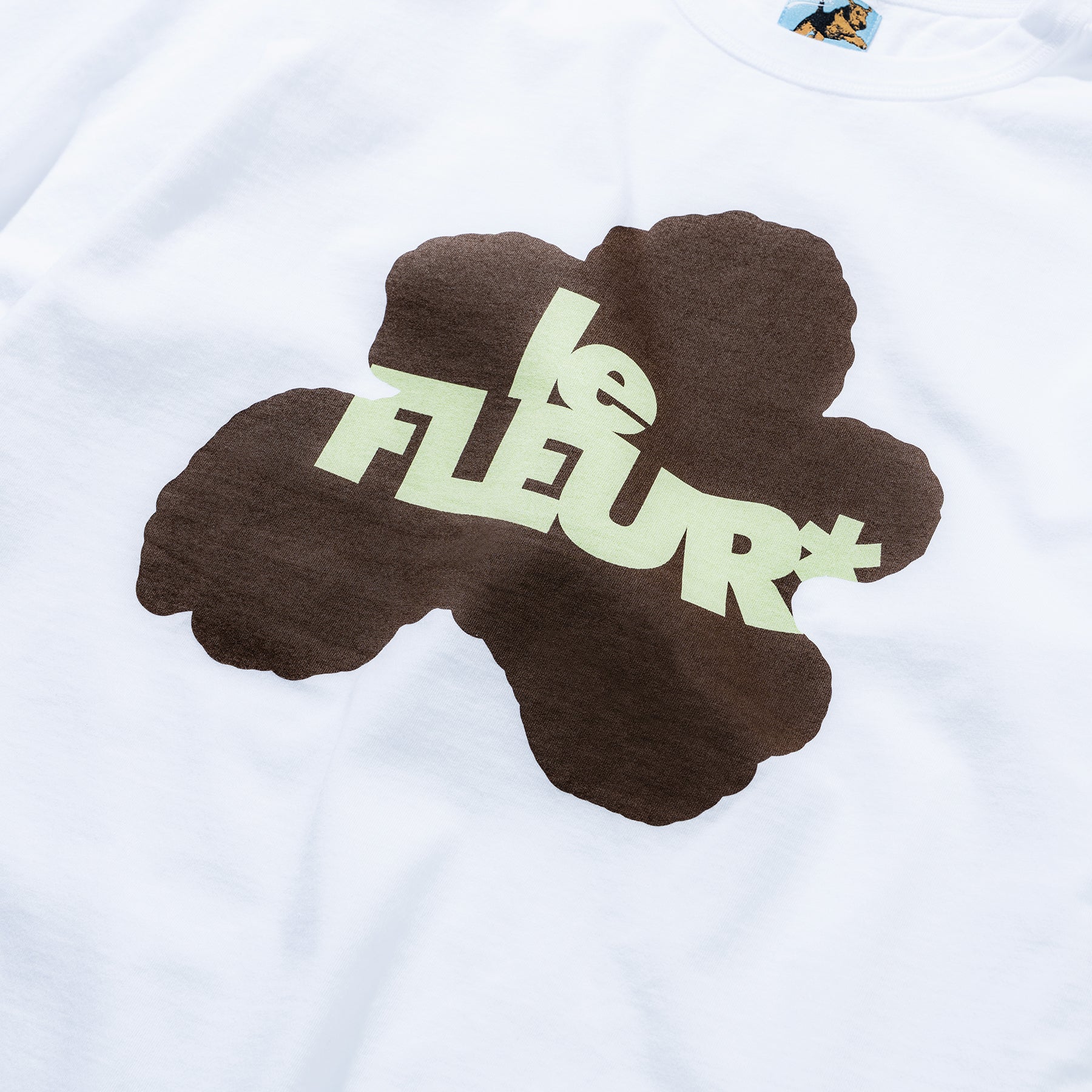 Flower Logo T-Shirt Brown – GOLF le FLEUR* Flower Logo T-Shirt Brown – GOLF le FLEUR*