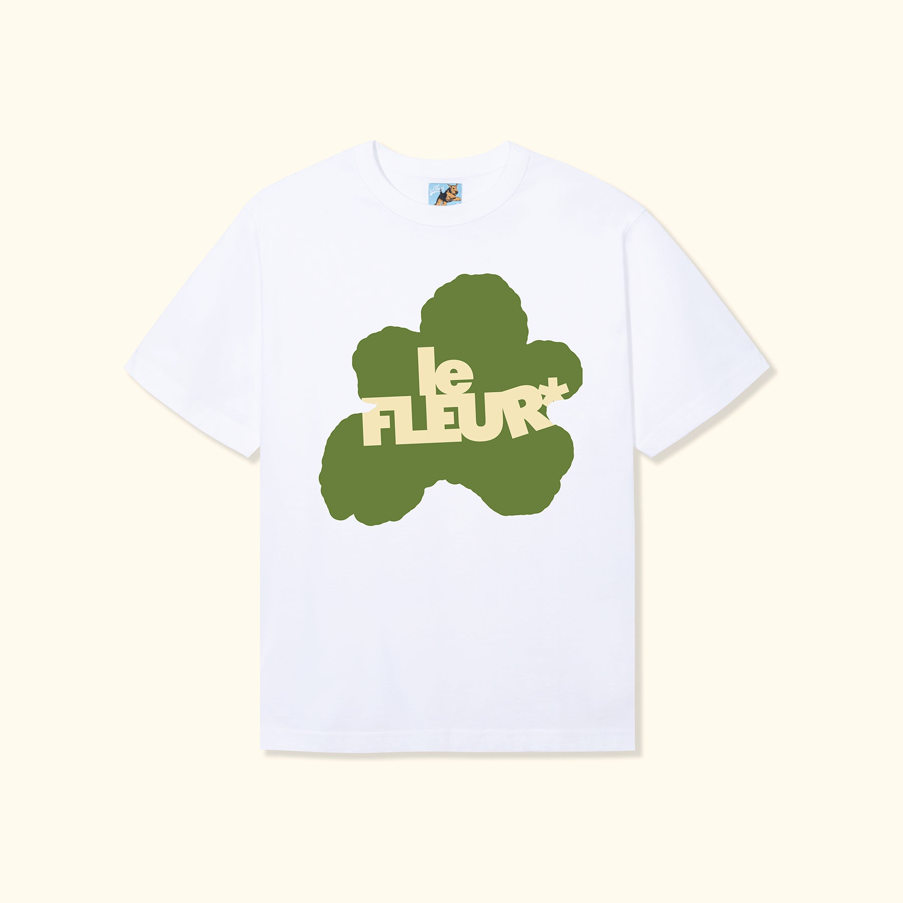 Flower T-Shirt Olive