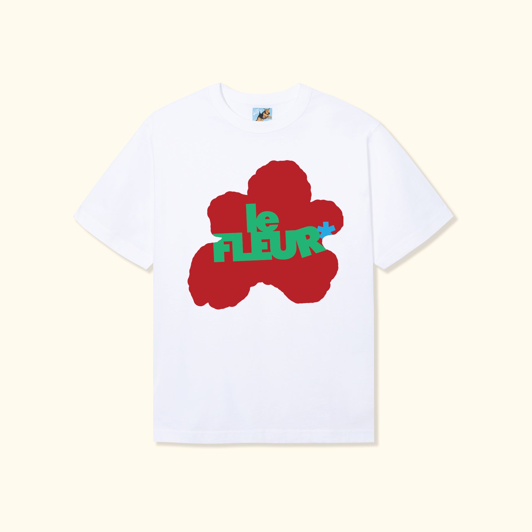 Flower Logo T-Shirt Red