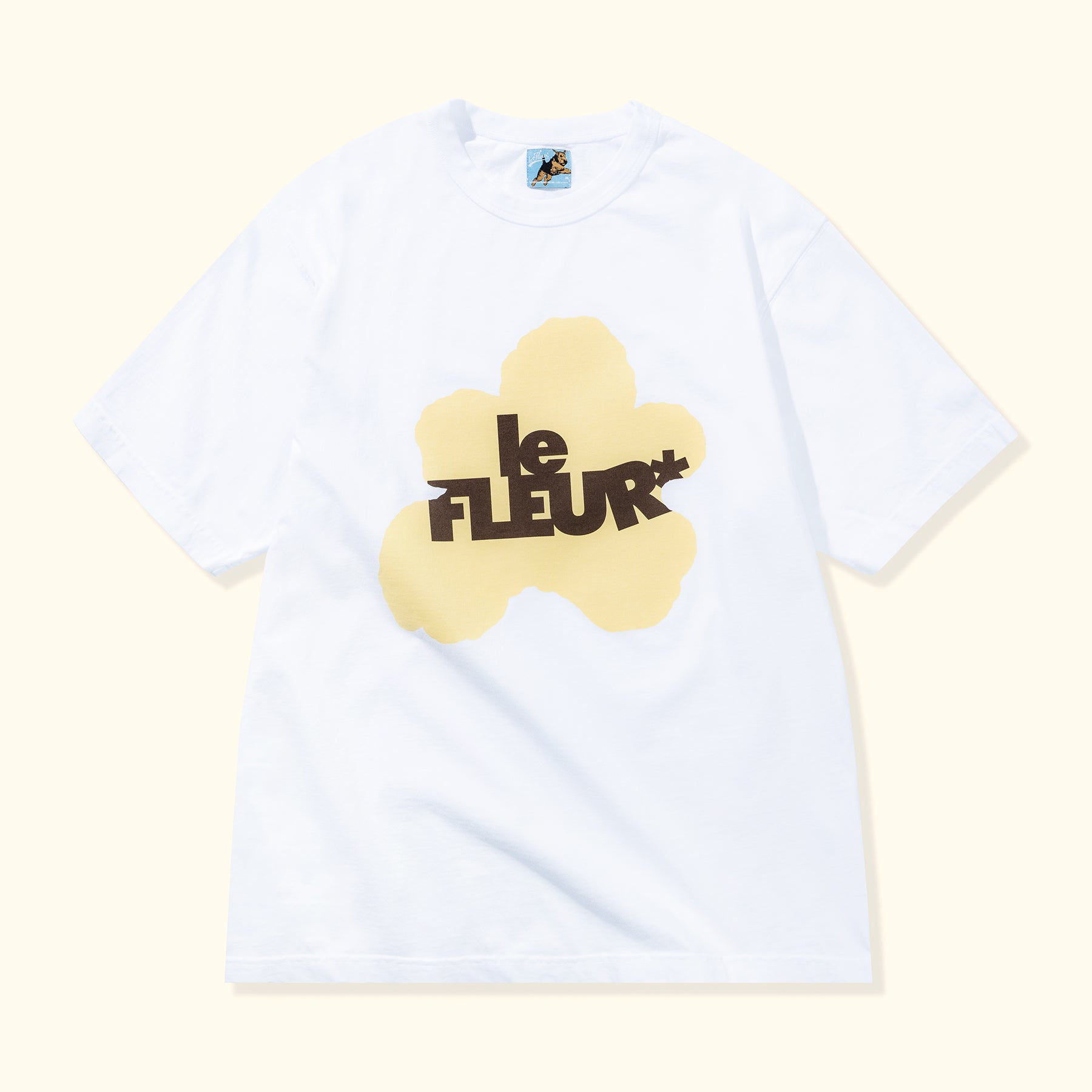 Flower Logo T-Shirt Yellow