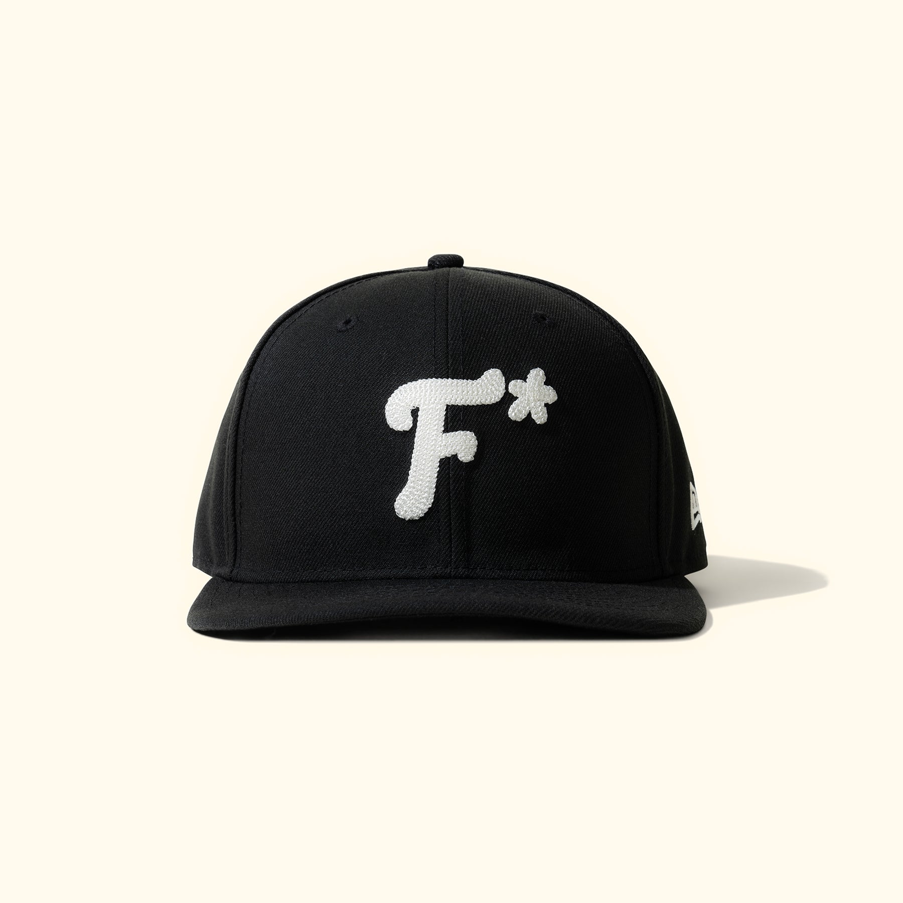 F* Fitted Hat Black