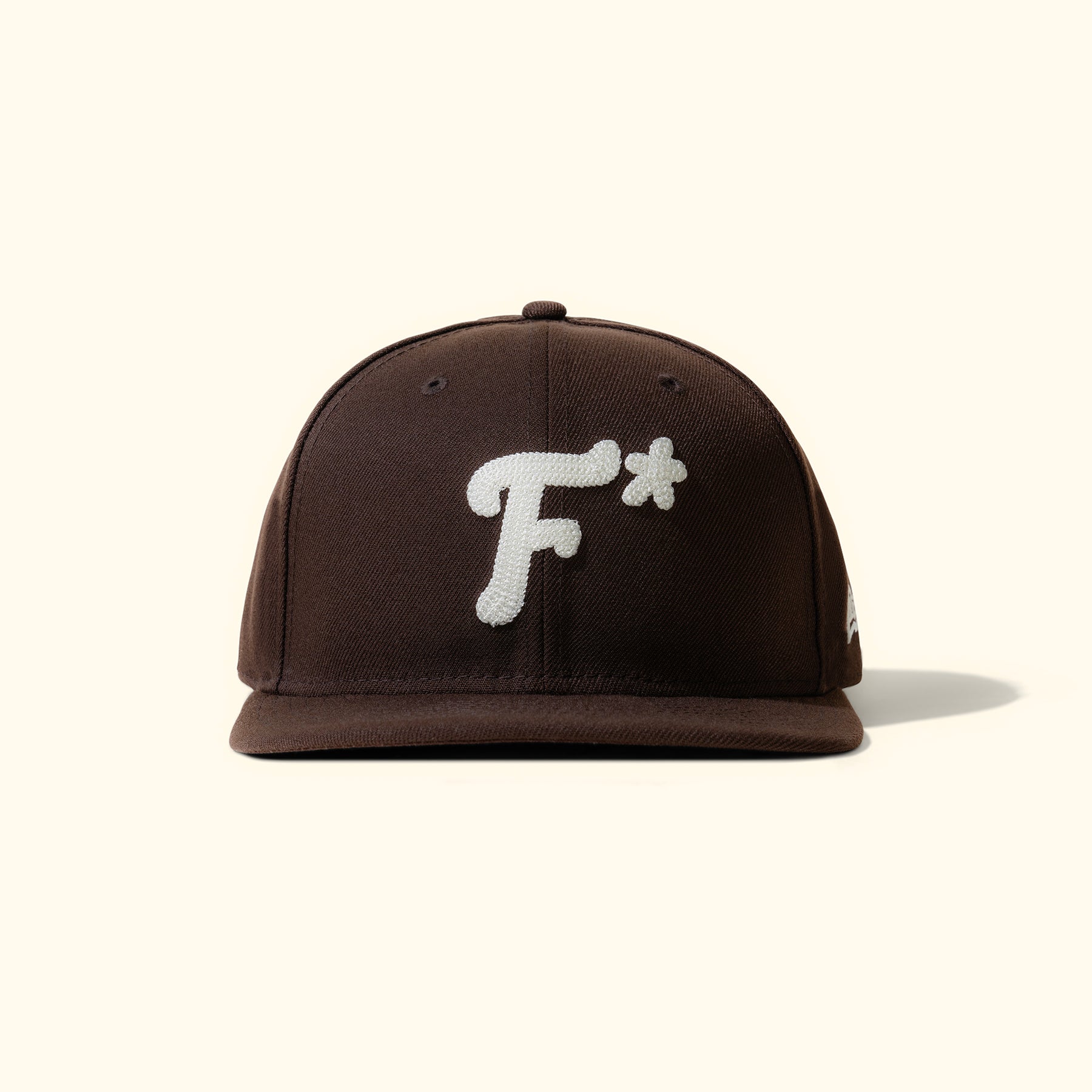 F* Fitted Hat Brown