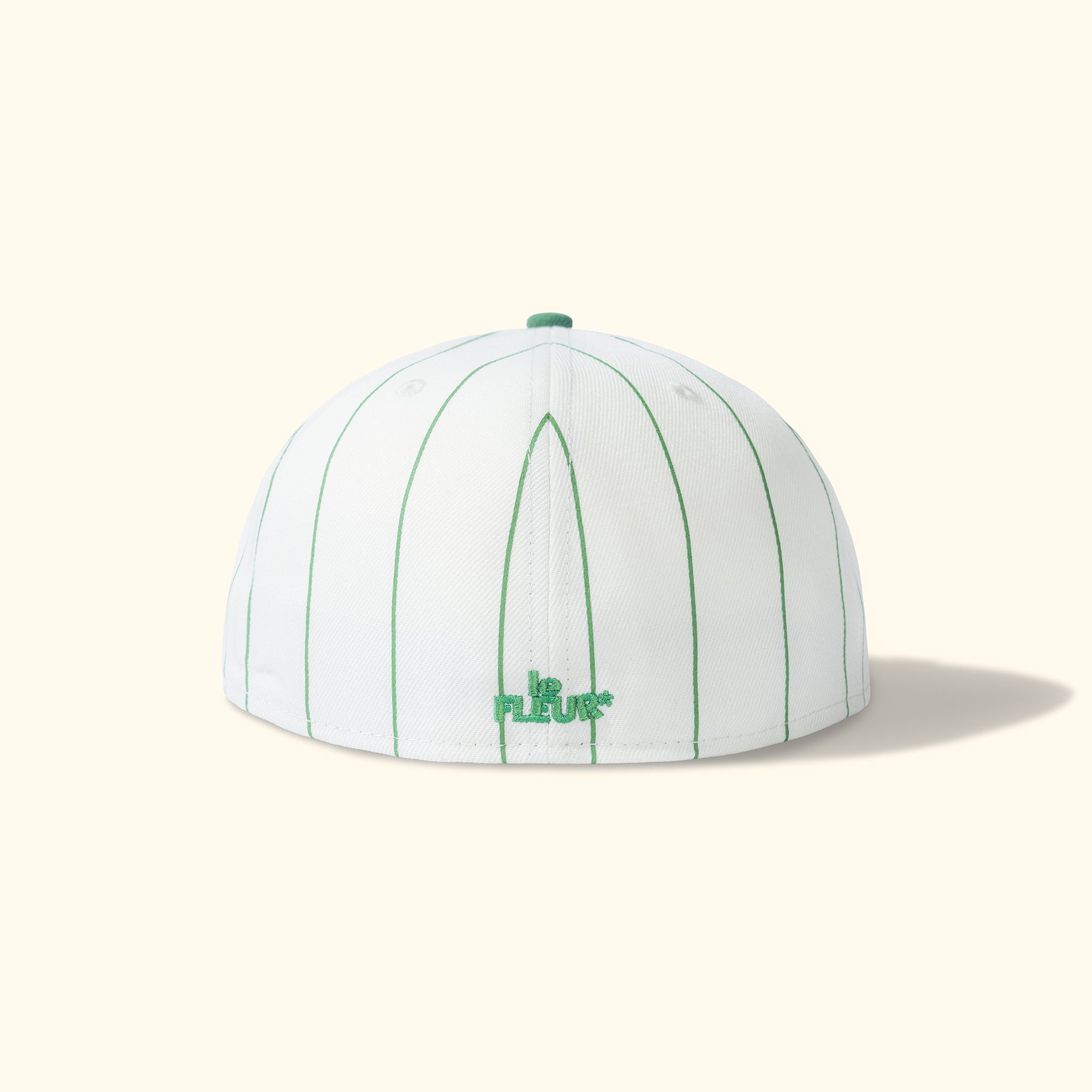 Striped F* Fitted Hat Green – GOLF le FLEUR*