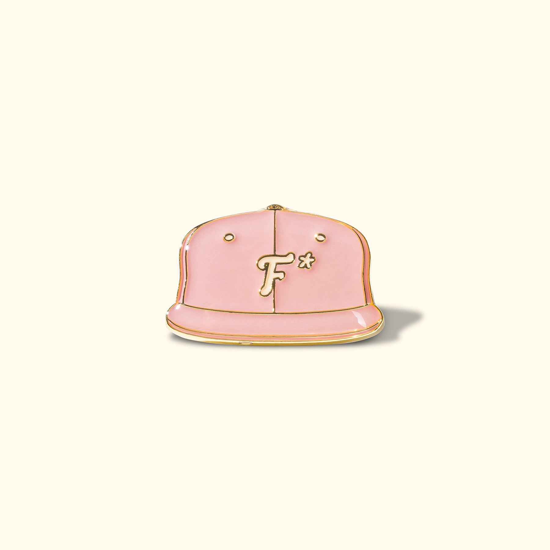 F* Hat Pin Pink