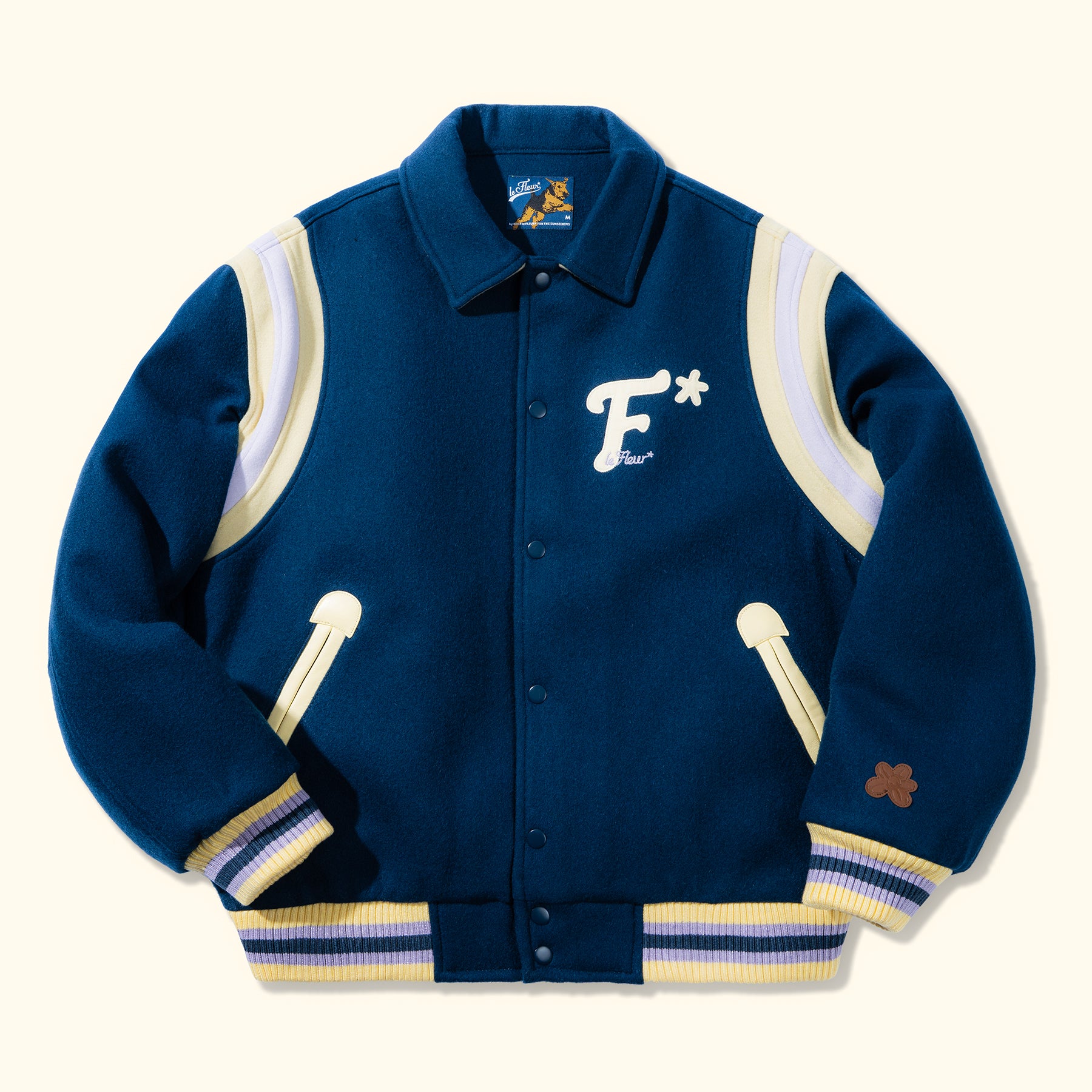 F* Patch Varsity Jacket