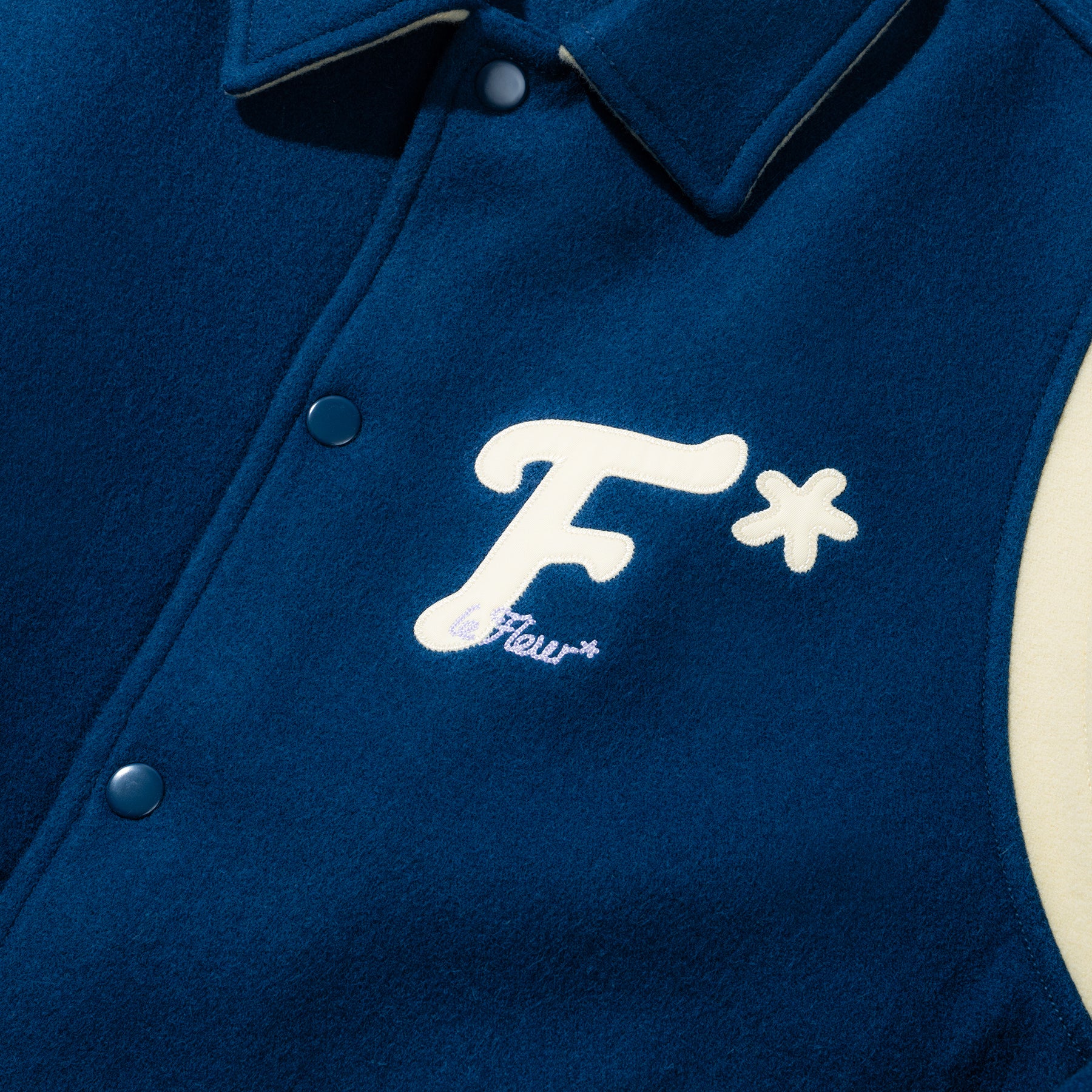 F* Patch Varsity Jacket
